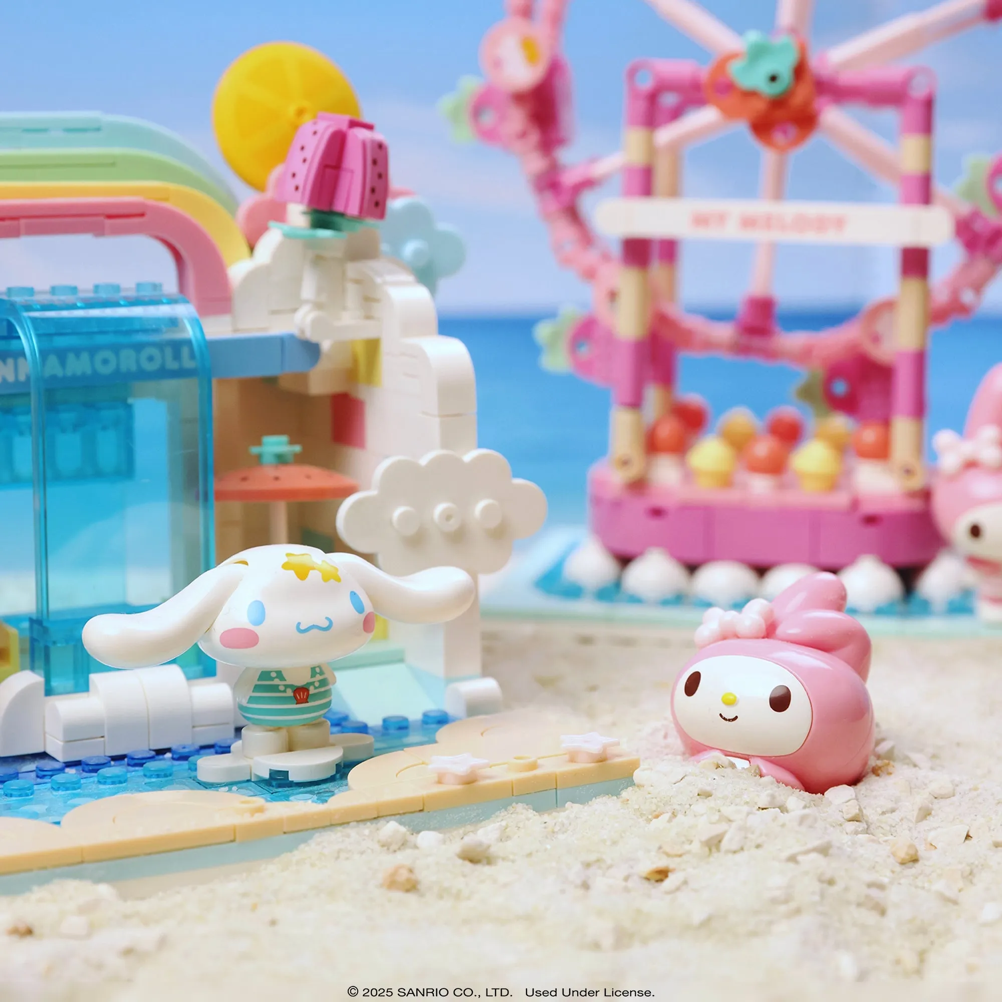 Kuromi Summer Wunderland Mini Building Blocks (Parfait Fountain) SANRIO