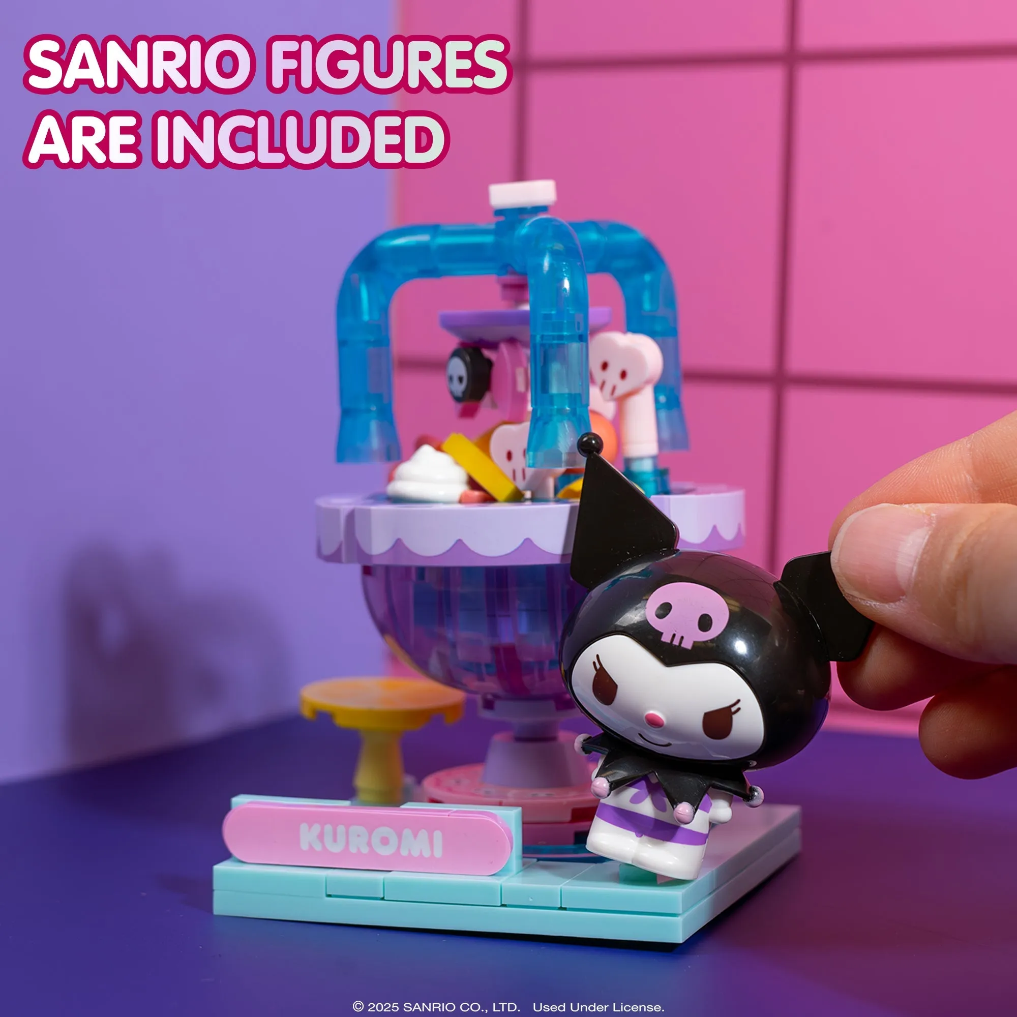 Kuromi Summer Wunderland Mini Building Blocks (Parfait Fountain) SANRIO