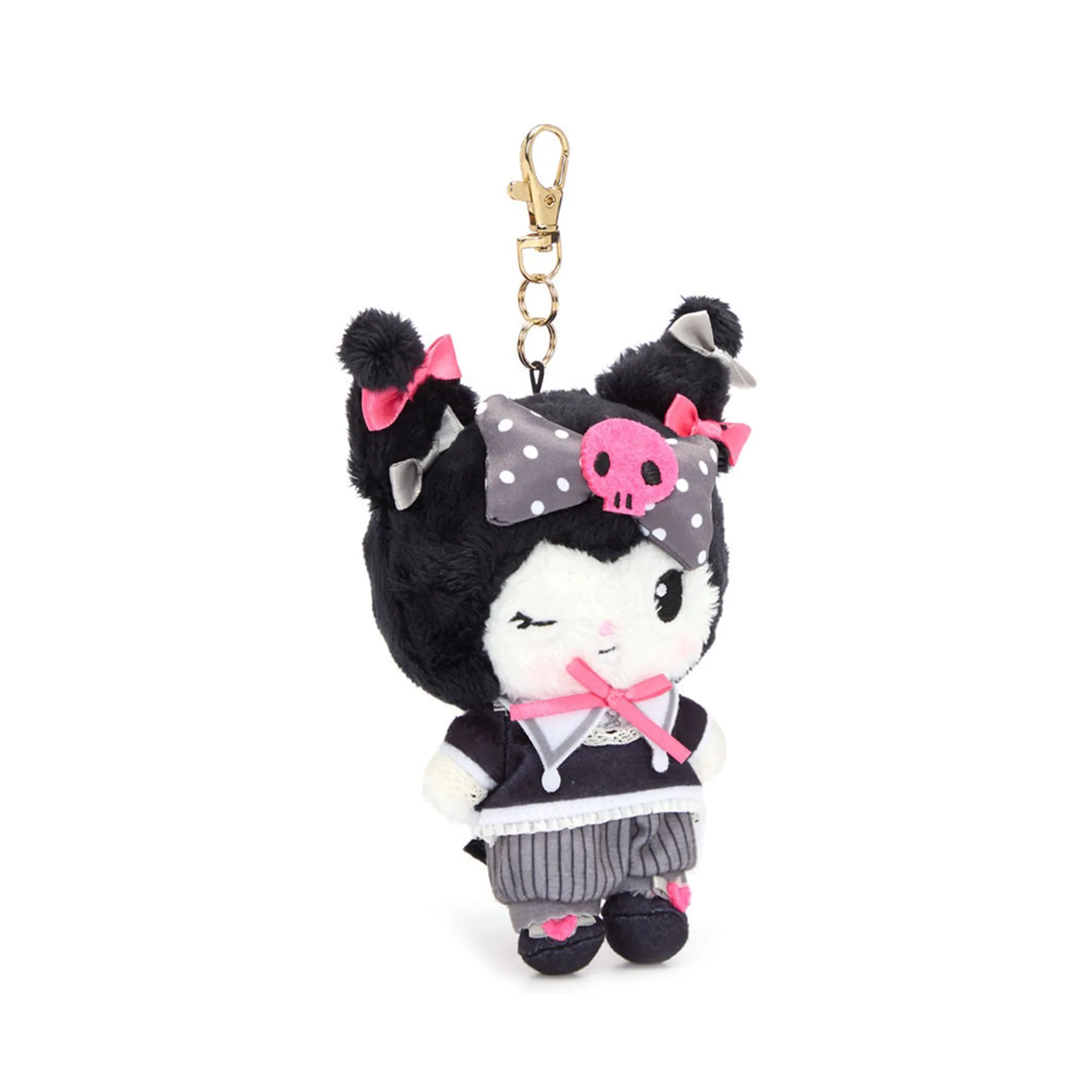 Kuromi Winking Plush Mascot (Dainty Doll Series) SANRIO