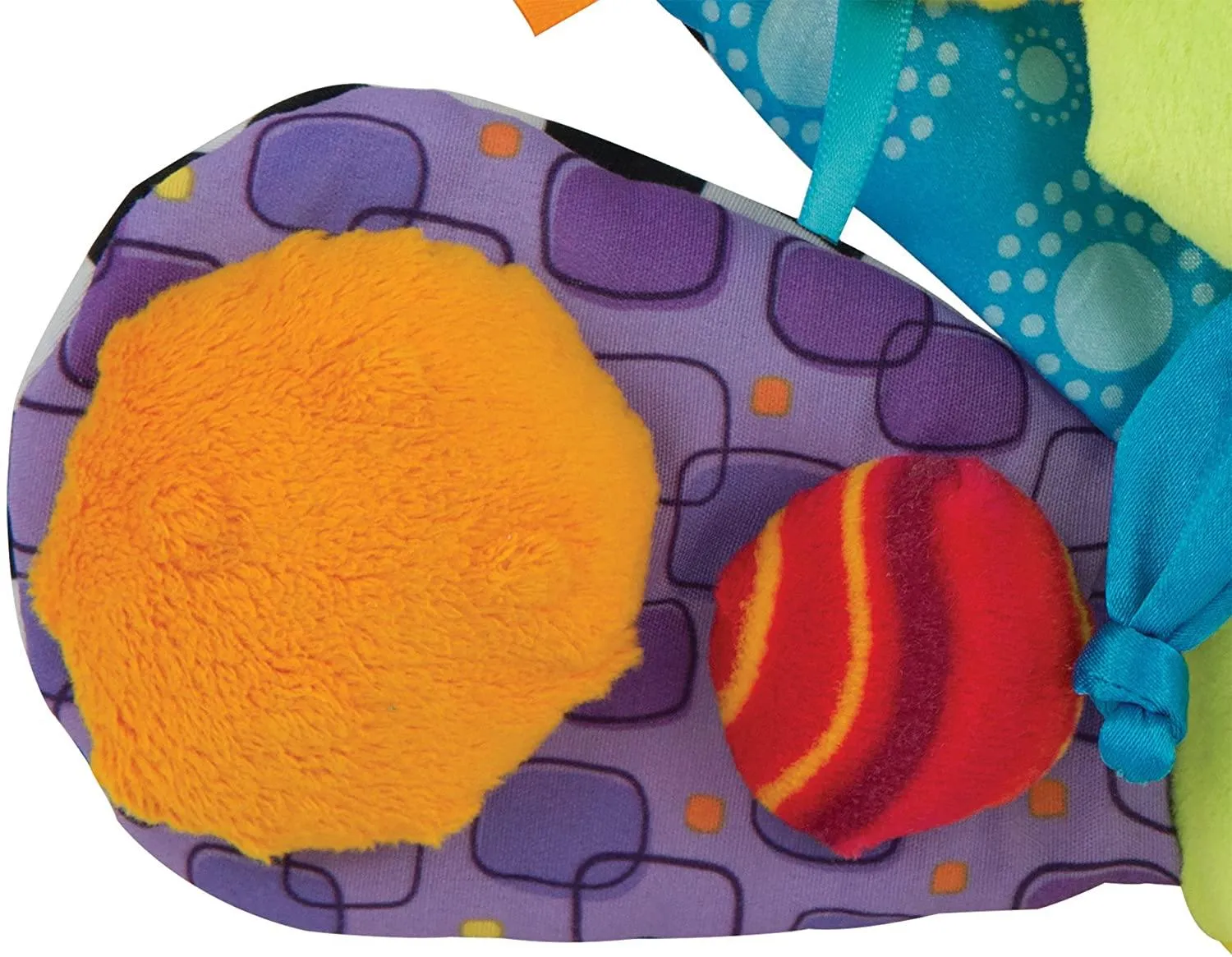 Lamaze Jacques the Peacock, Clip on Pram and Pushchair Newborn Baby Toy