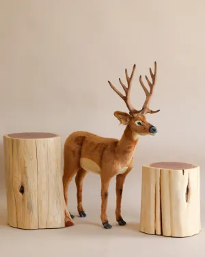 Large Deer Stuffed Animal - Male (final sale) Odin Parker