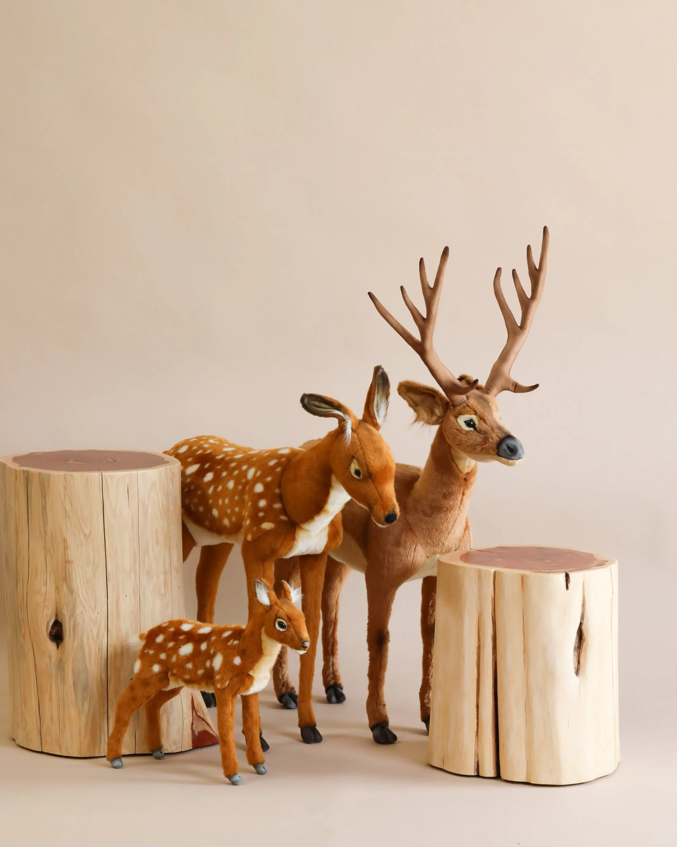 Large Deer Stuffed Animal - Male (final sale) Odin Parker