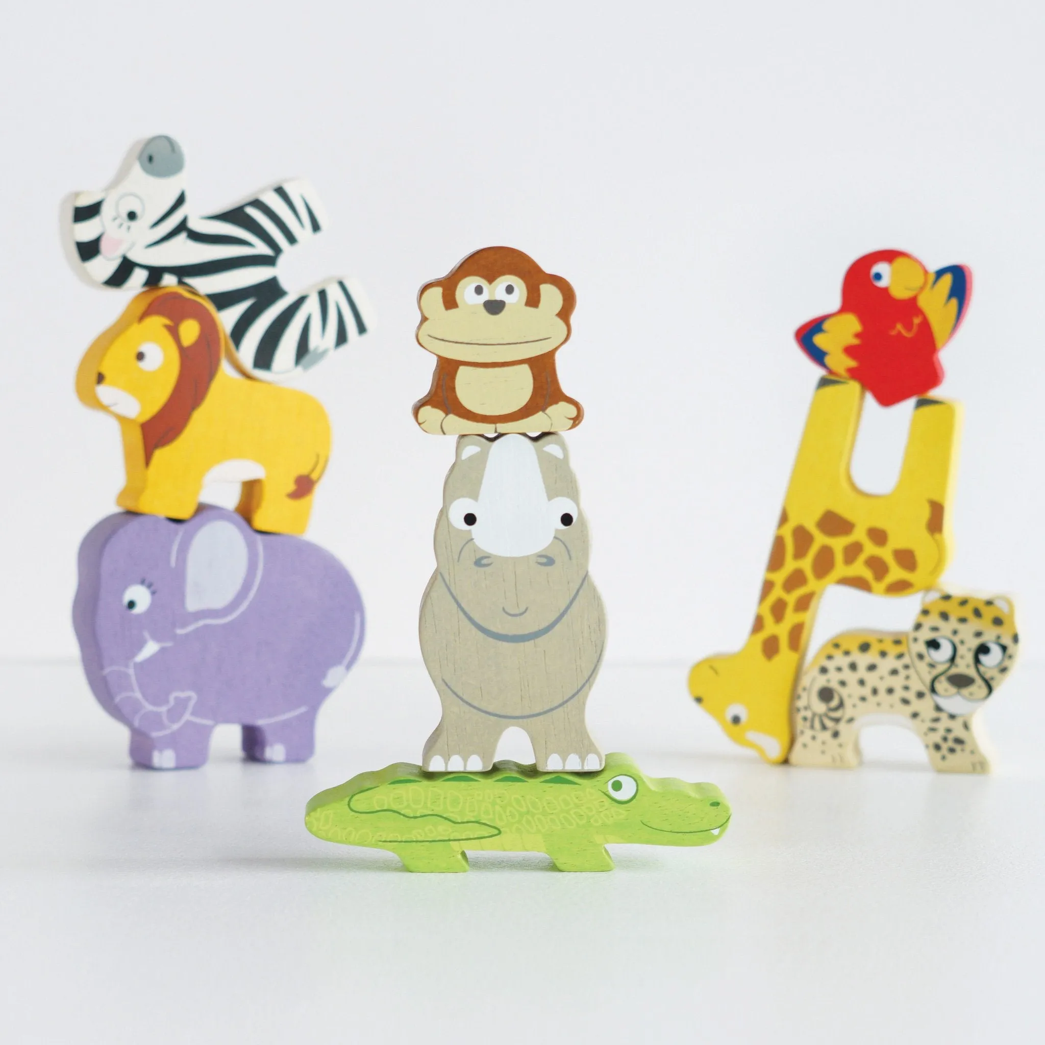 Le Toy Van Africa Stacker & Bag Wise - Kids Toys