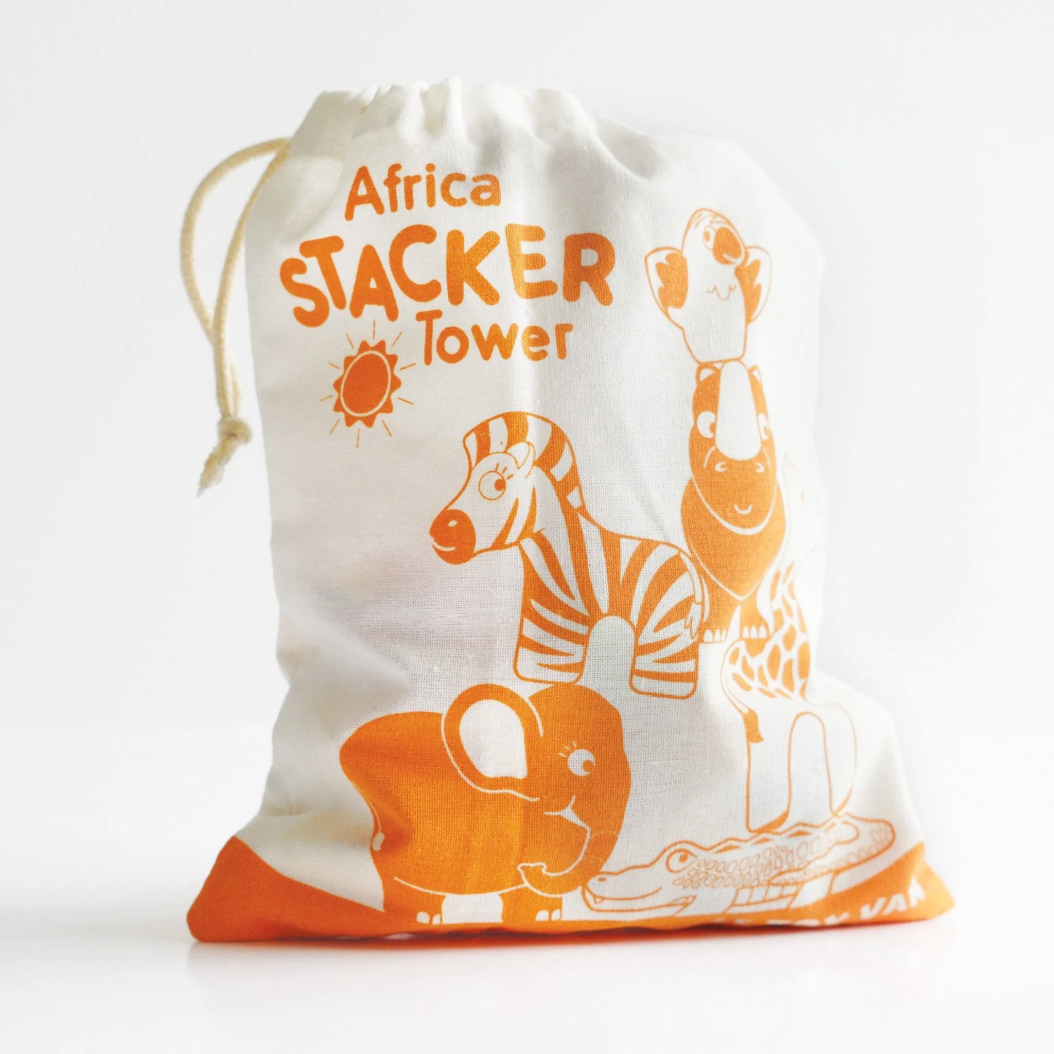 Le Toy Van Africa Stacker & Bag Wise - Kids Toys