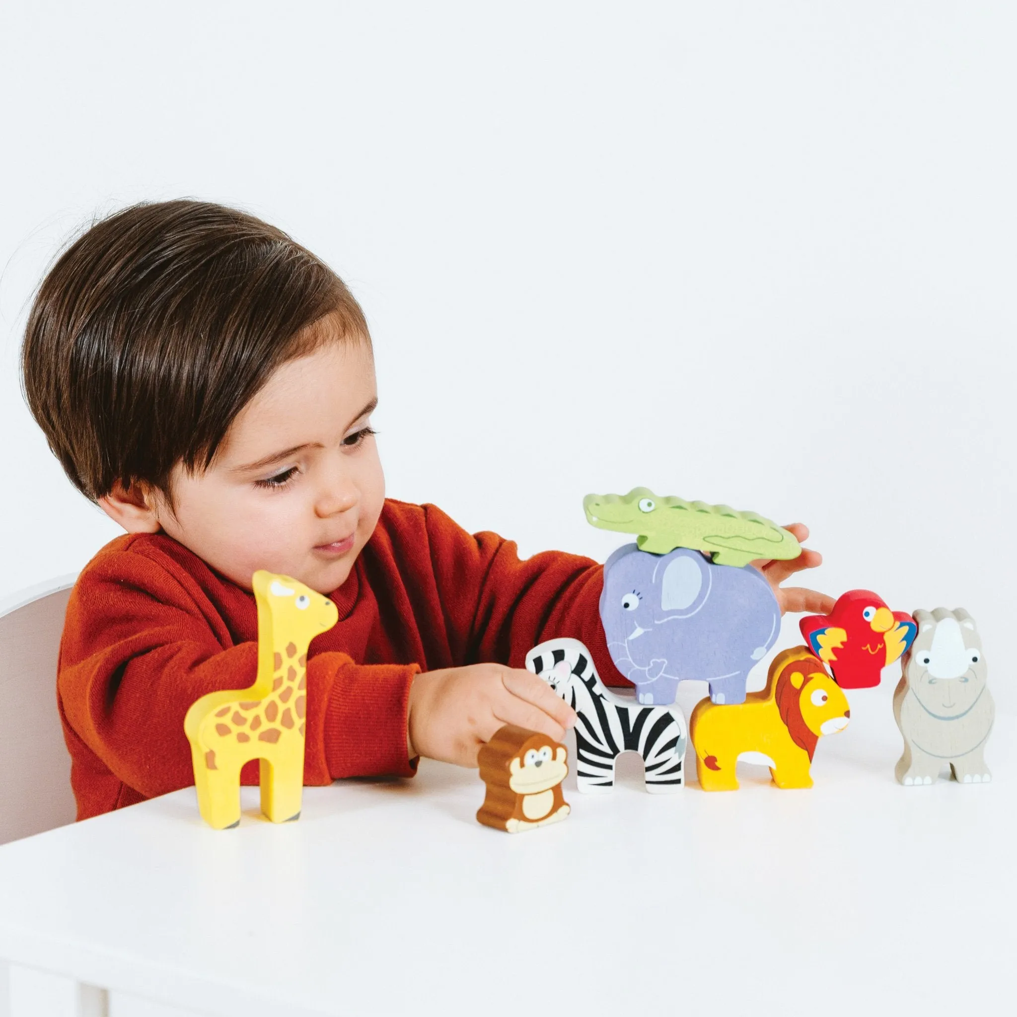 Le Toy Van Africa Stacker & Bag Wise - Kids Toys