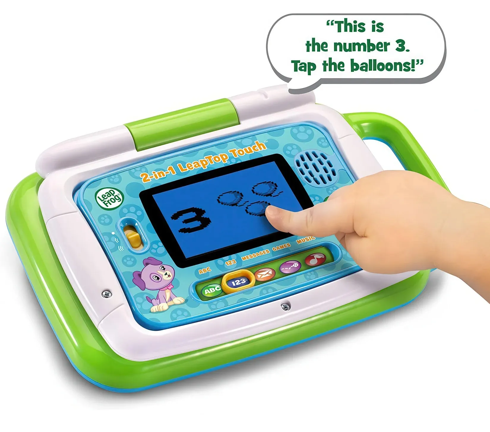 LeapFrog 2-in-1 LeapTop Touch Laptop