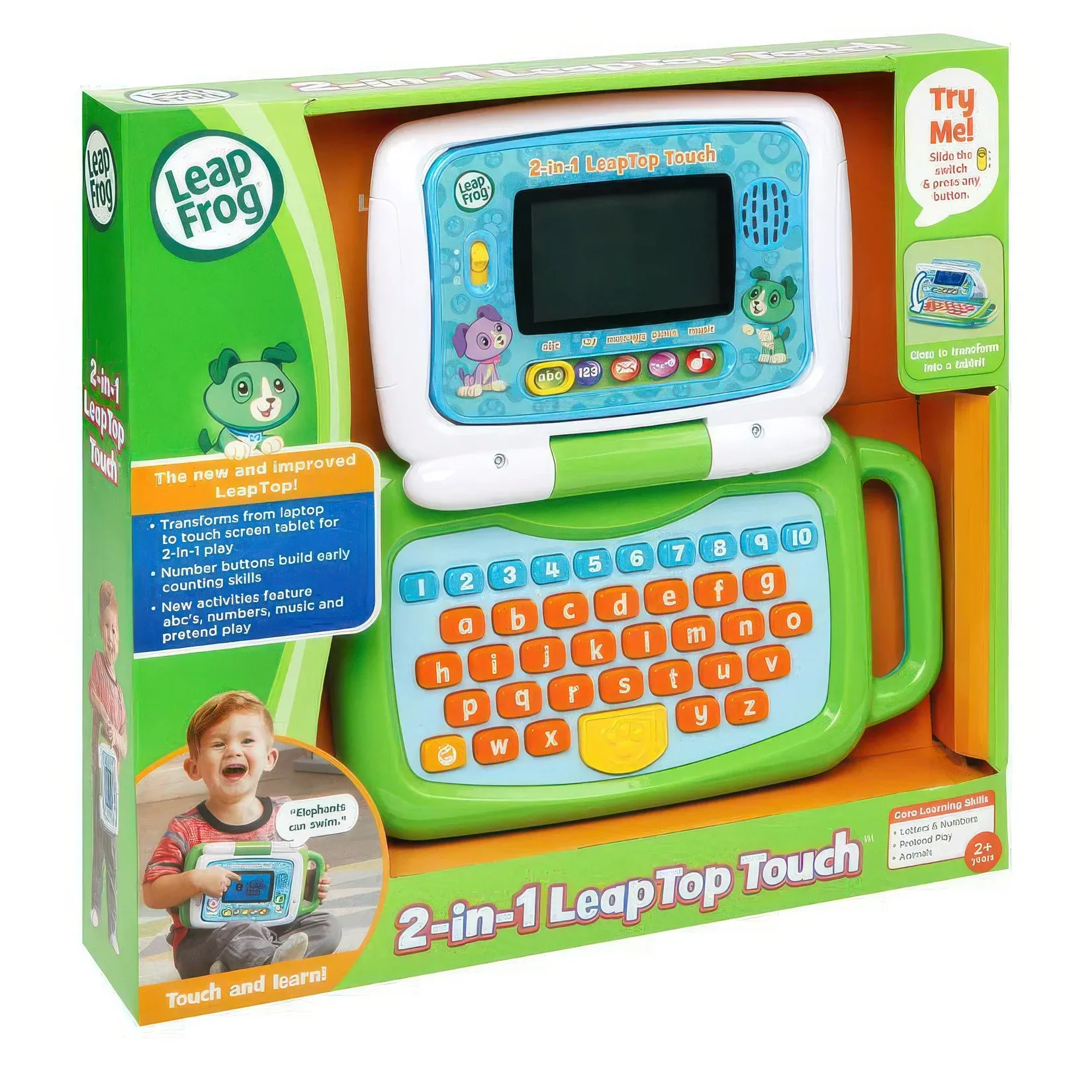 LeapFrog 2-in-1 LeapTop Touch Laptop