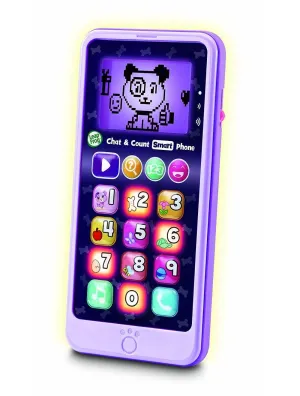 LeapFrog Chat & Count Smartphone Violet Refresh