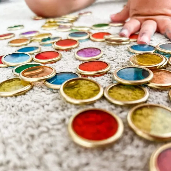 Learn & Grow | Metal-Rimmed Counting Chips