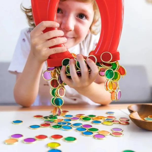 Learn & Grow | Metal-Rimmed Counting Chips