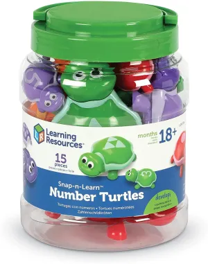 Learning Resources Snap-n-Learn Number Turtles