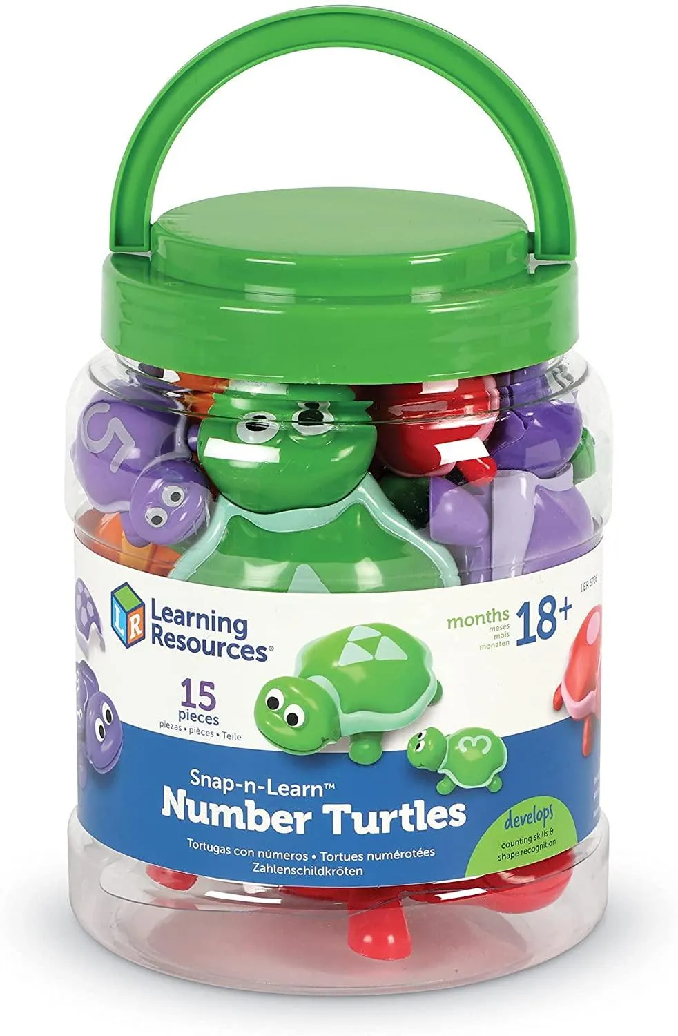 Learning Resources Snap-n-Learn Number Turtles
