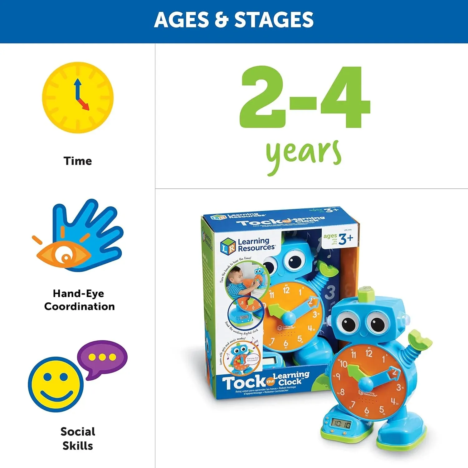 Learning Resources Tock the Learning Clock