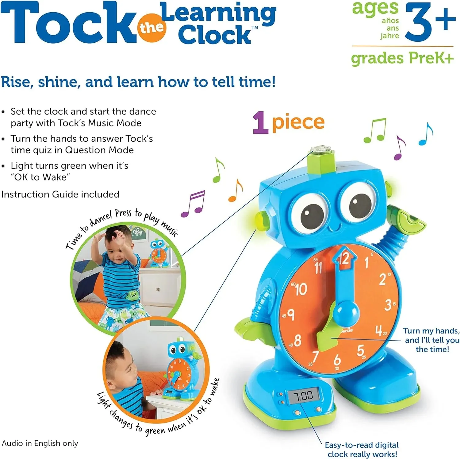 Learning Resources Tock the Learning Clock