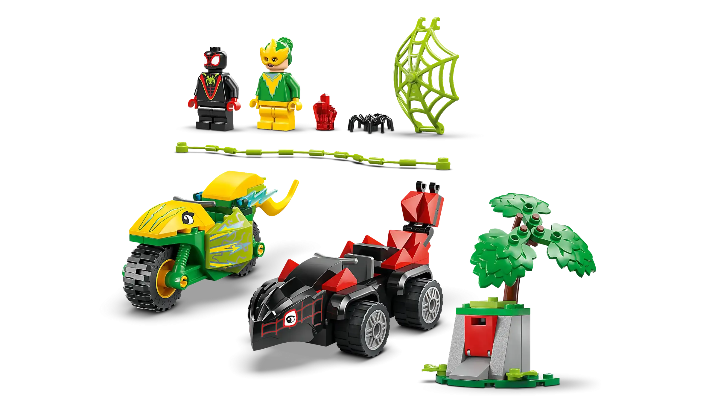 LEGO 11198 Spidey Spin and Electro Dinosaur Vehicle Chase