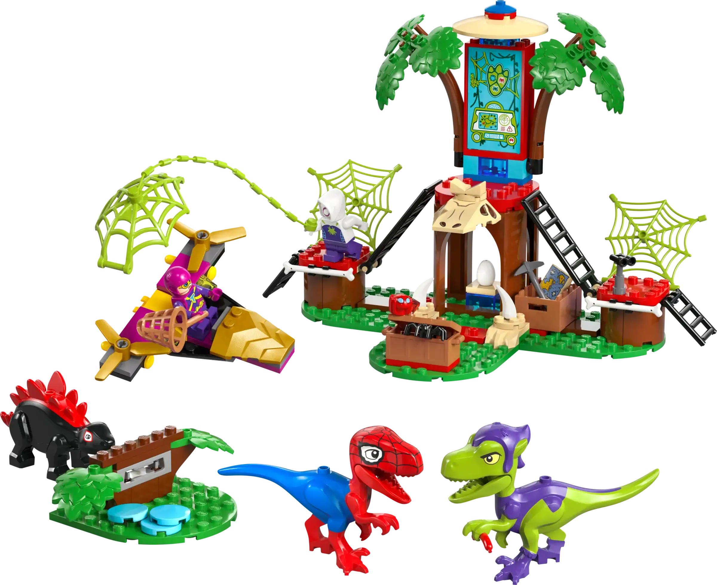 LEGO 11200 Spidey And Gobbys Raptor Battle At Tree House HQ