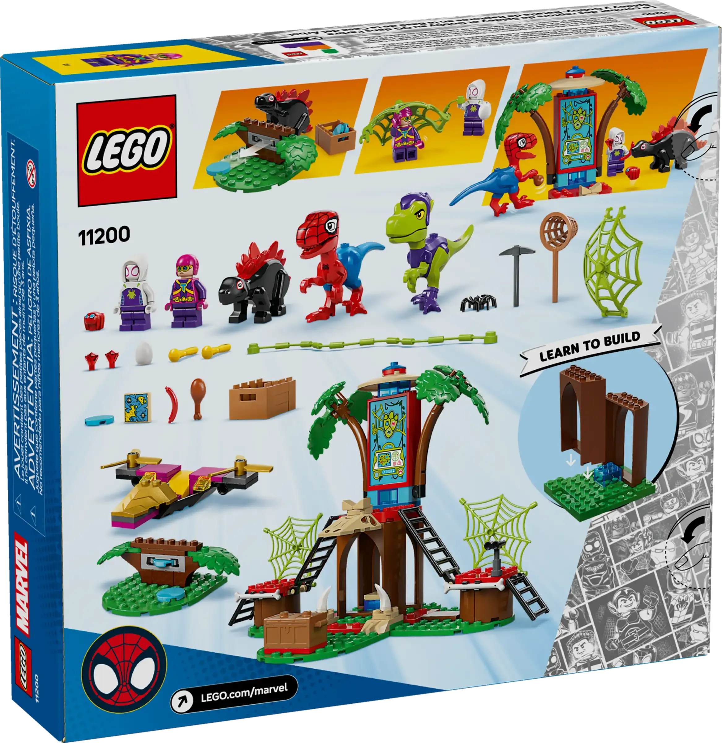 LEGO 11200 Spidey And Gobbys Raptor Battle At Tree House HQ