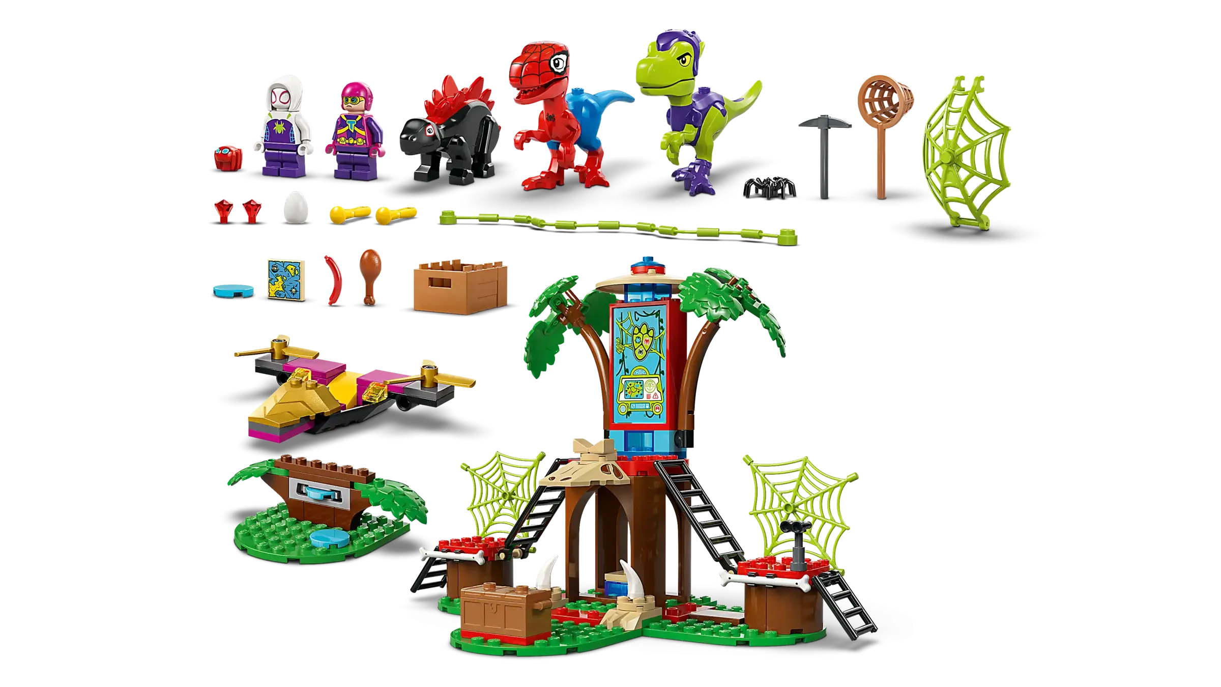 LEGO 11200 Spidey And Gobbys Raptor Battle At Tree House HQ