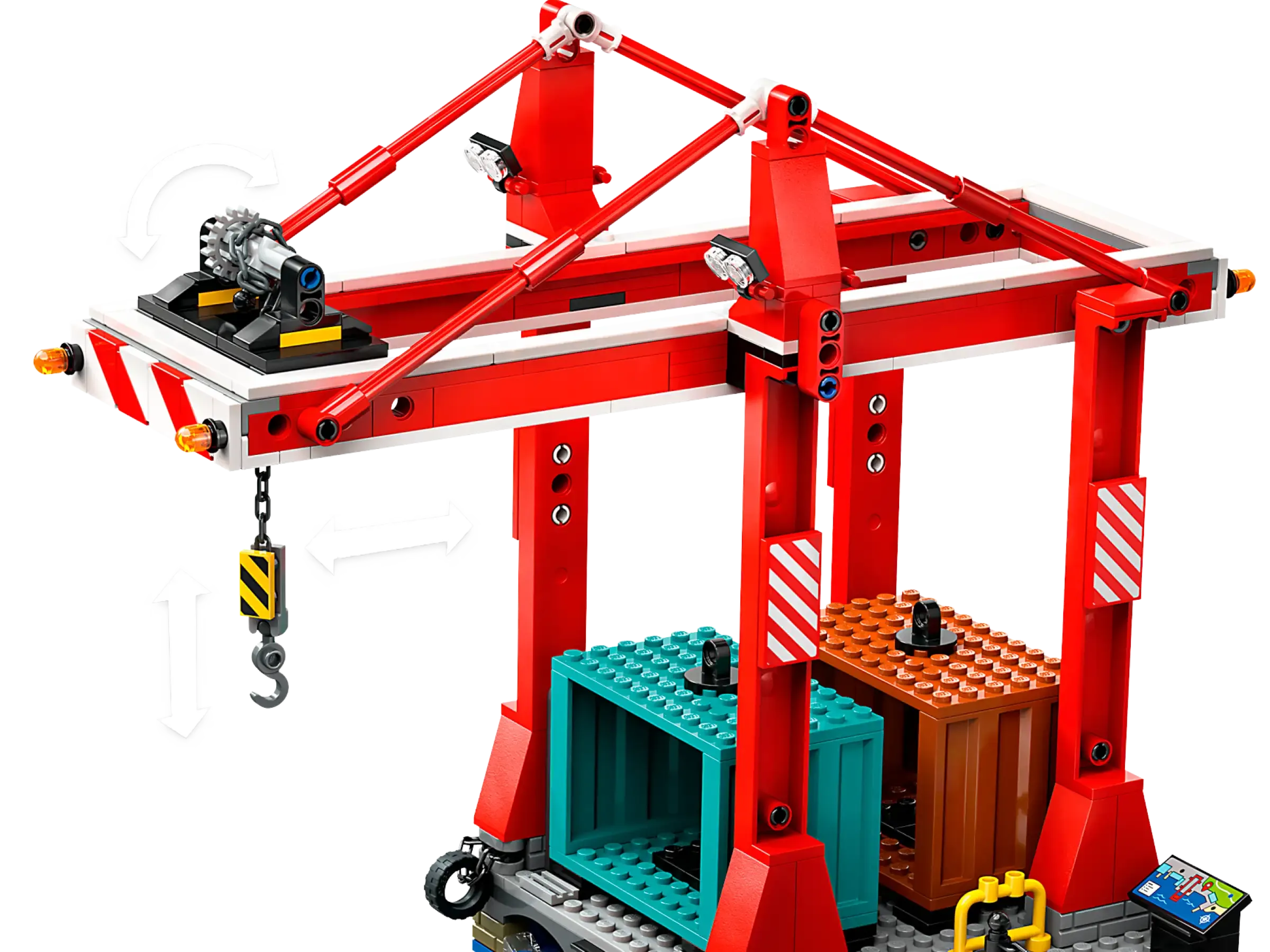 LEGO 60422 City Seaside Harbor with Cargo Ship