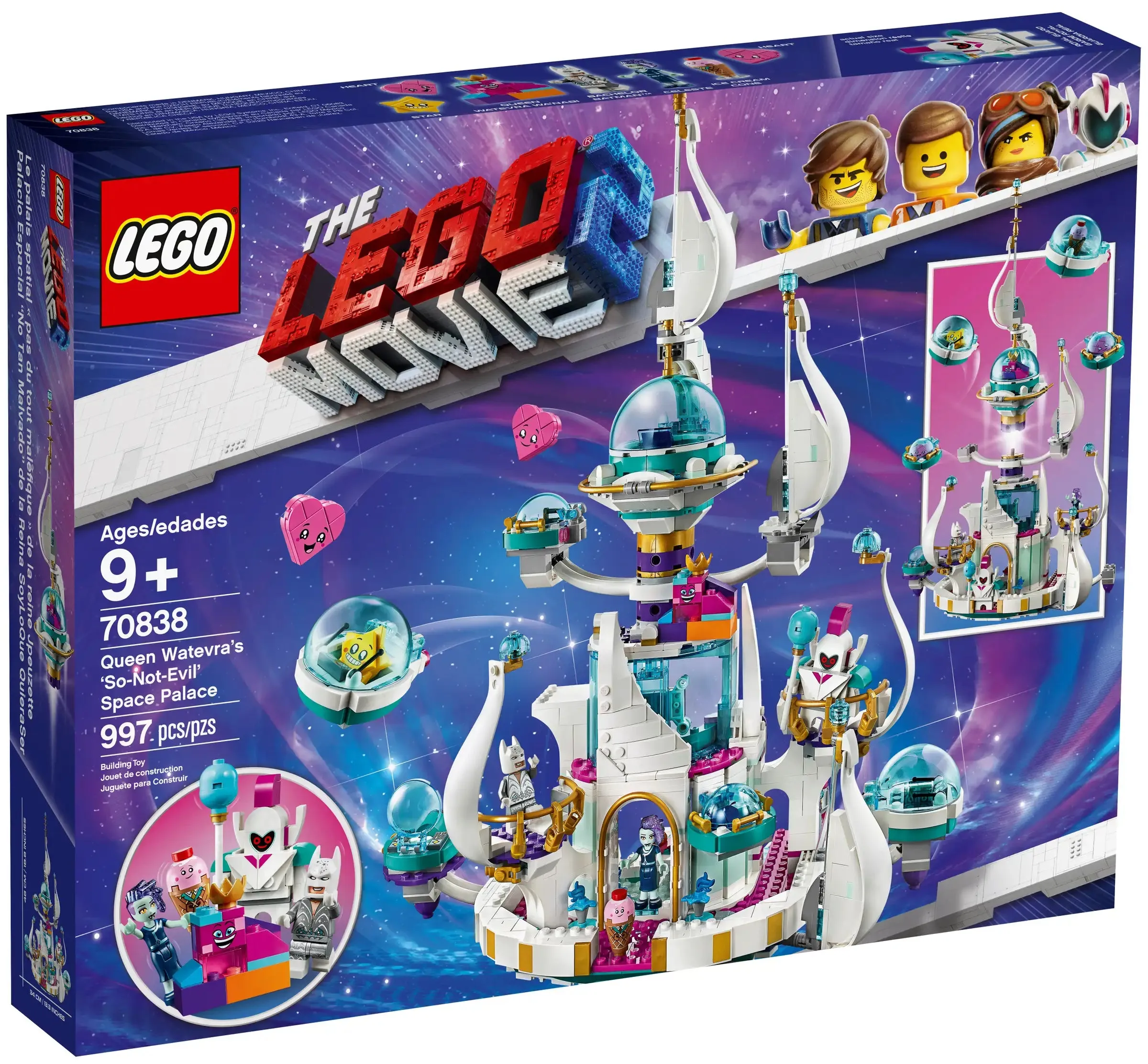 LEGO 70838 Queen Watevra's So-Not-Evil' Space Palace