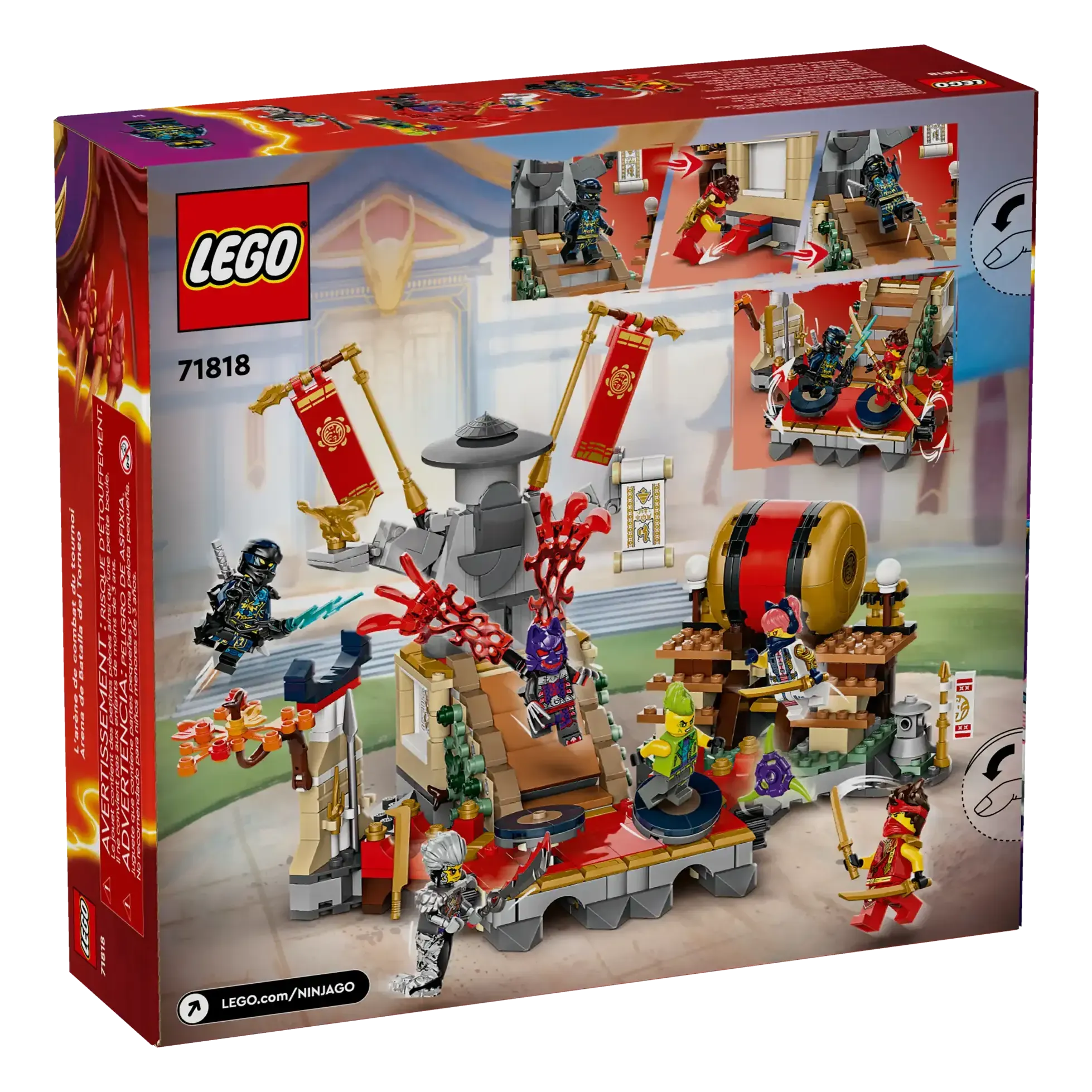 LEGO 71818 NINJAGO Tournament Battle Arena