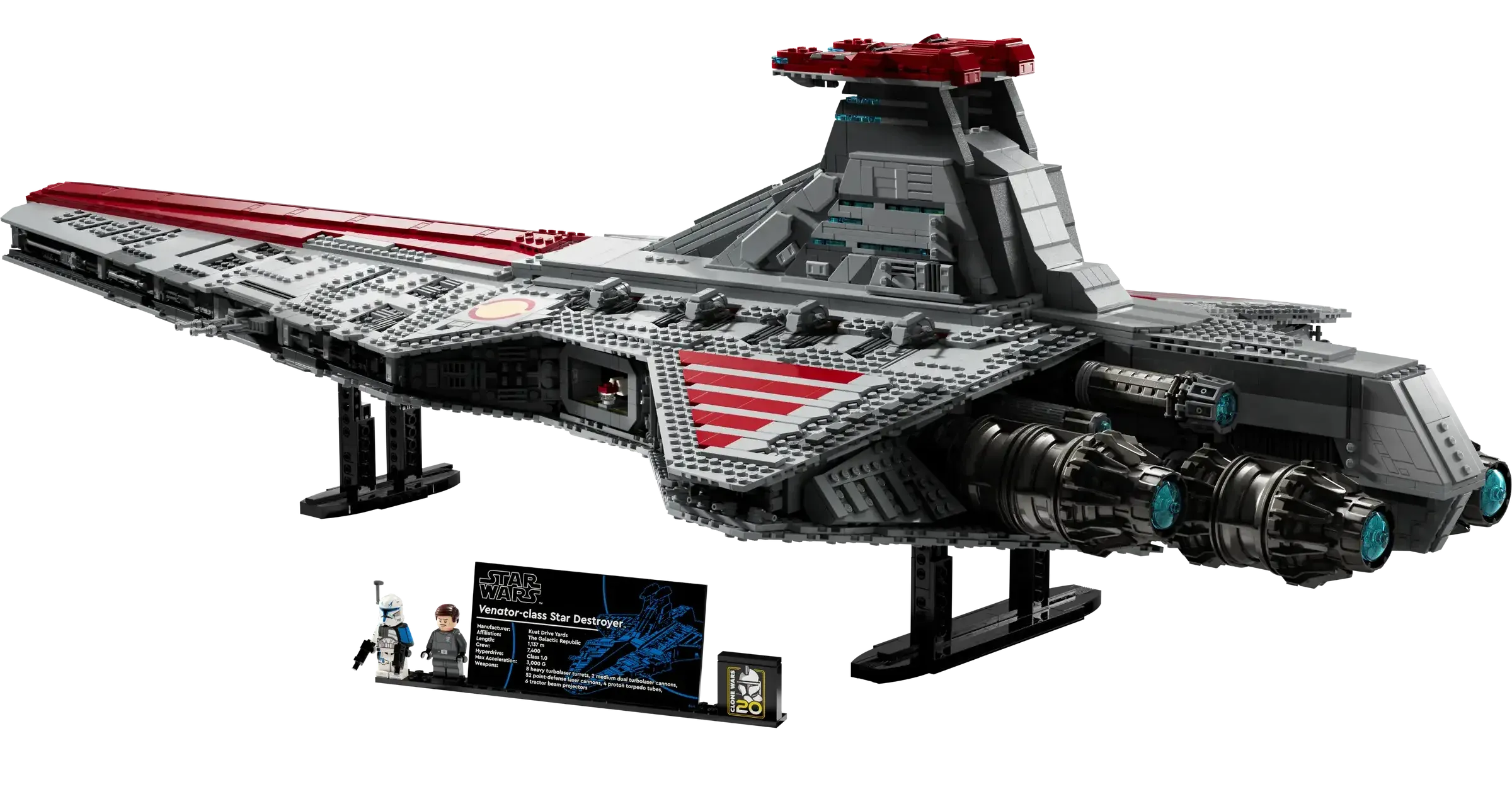 LEGO 75367 STAR WARS Venator-Class Republic Attack Cruiser
