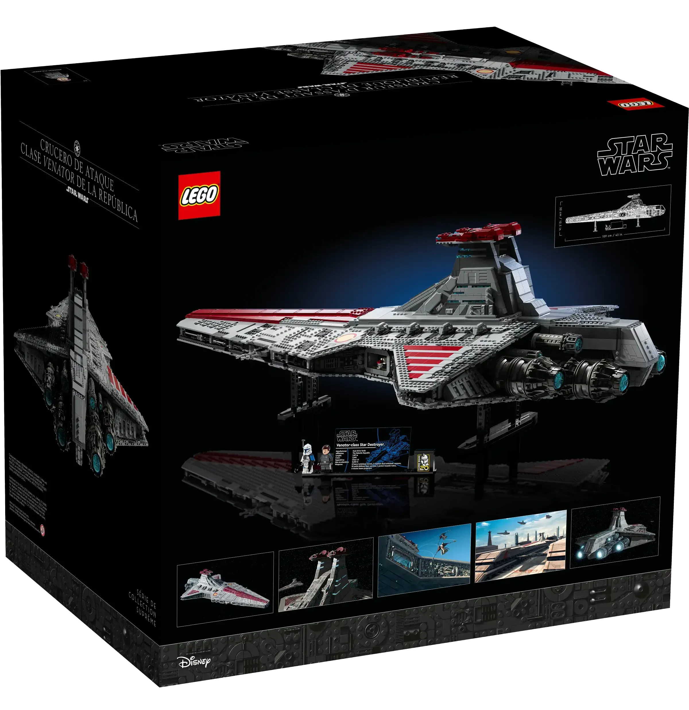 LEGO 75367 STAR WARS Venator-Class Republic Attack Cruiser