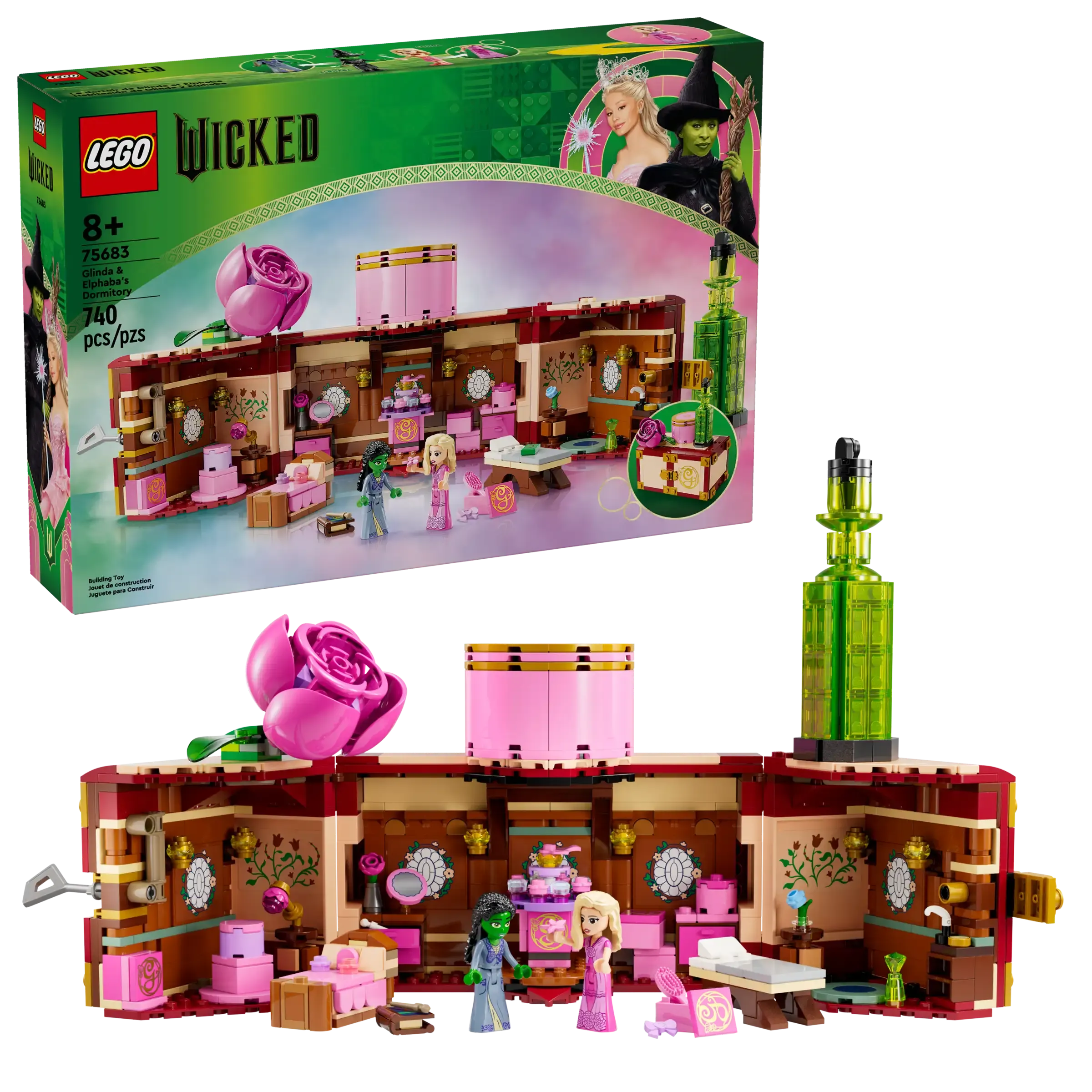 LEGO 75683 Wicked Glinda & Elphaba's Dormitory