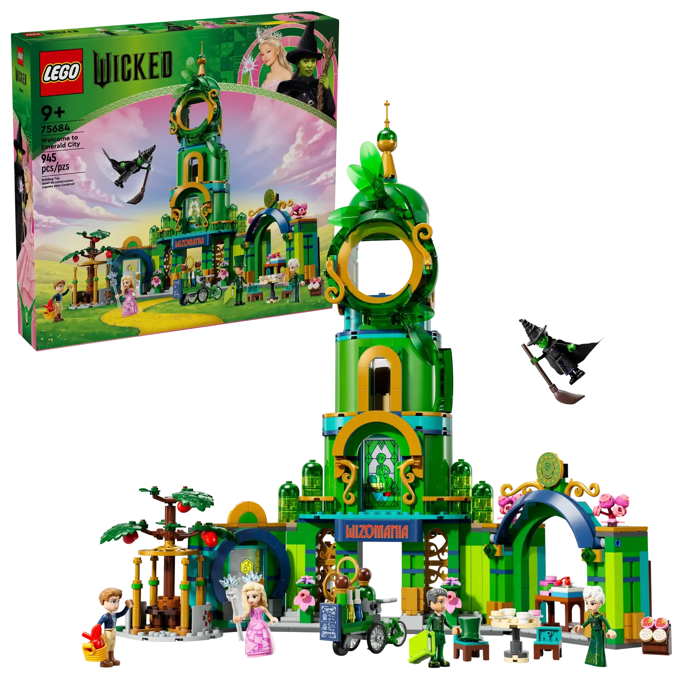 LEGO 75684 Wicked Movie Welcome to Emerald City