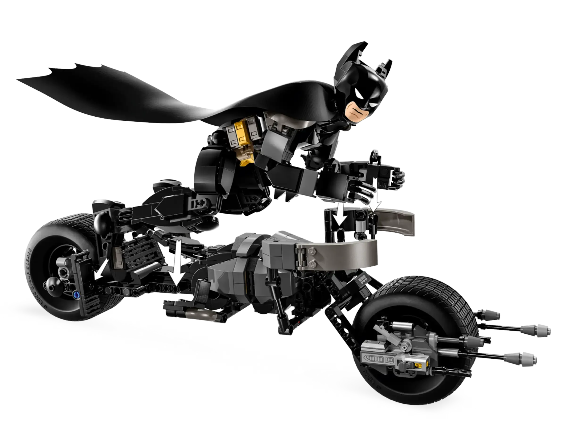 LEGO 76273 DC Batman Construction Figure and the Bat-Pod Bike