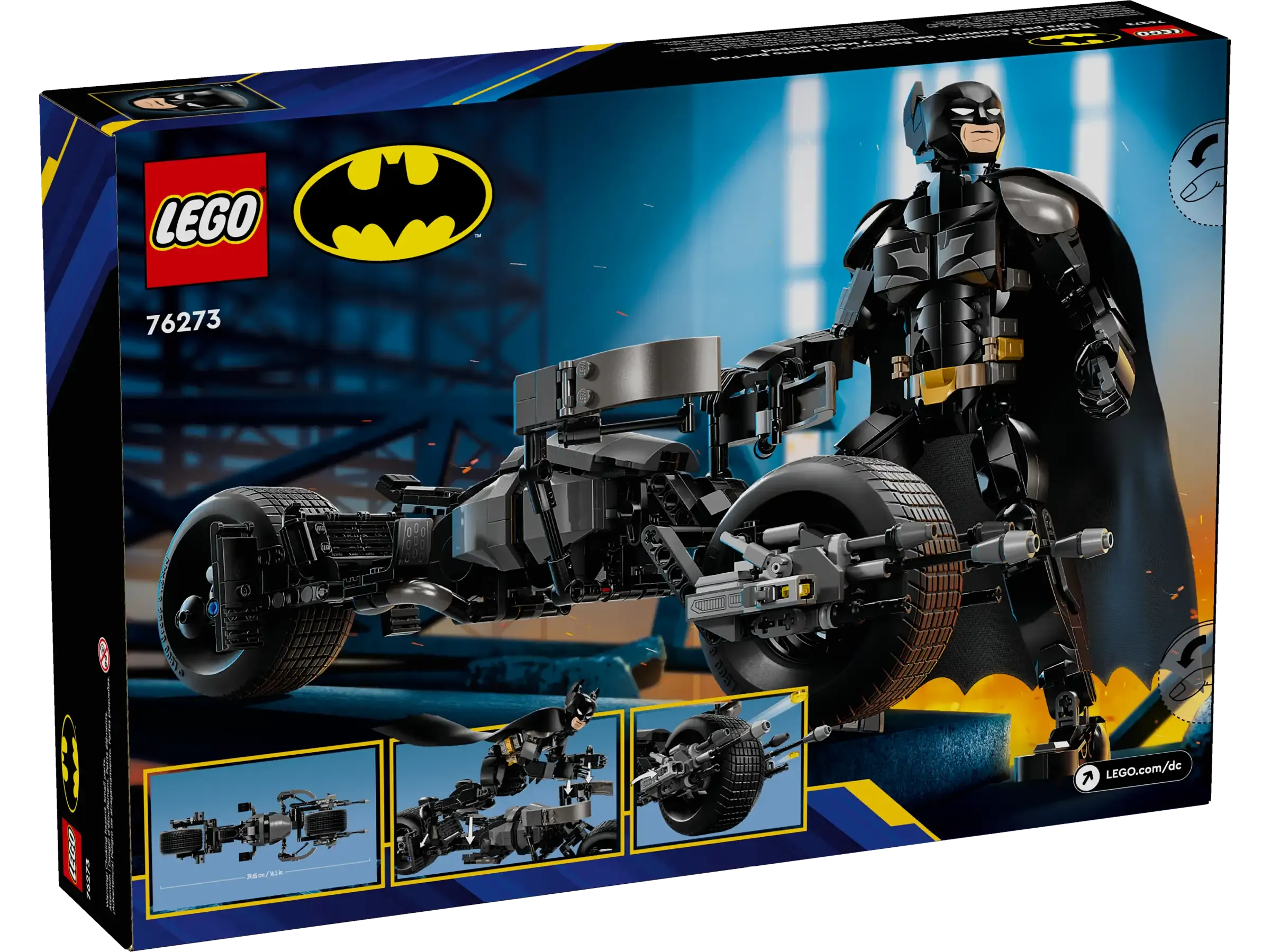 LEGO 76273 DC Batman Construction Figure and the Bat-Pod Bike