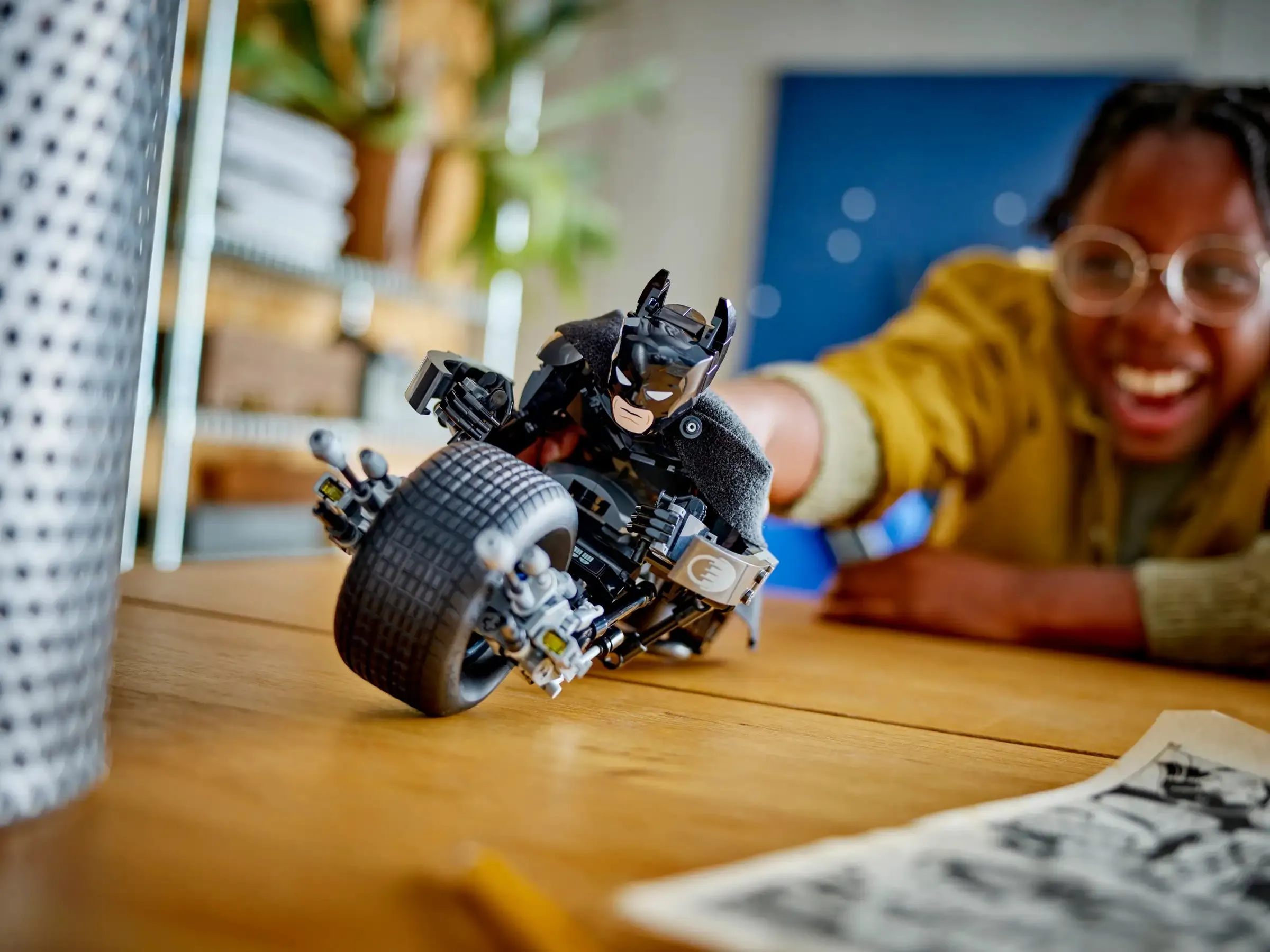 LEGO 76273 DC Batman Construction Figure and the Bat-Pod Bike