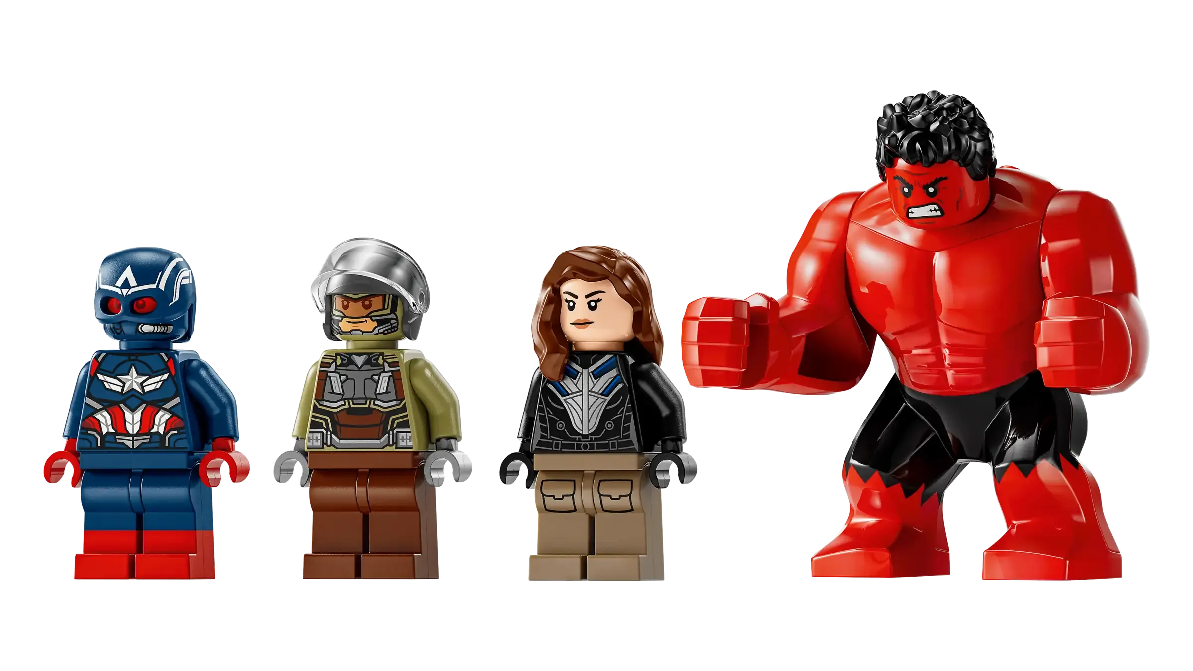 LEGO 76292 MARVEL Captain America vs. Red Hulk Battle