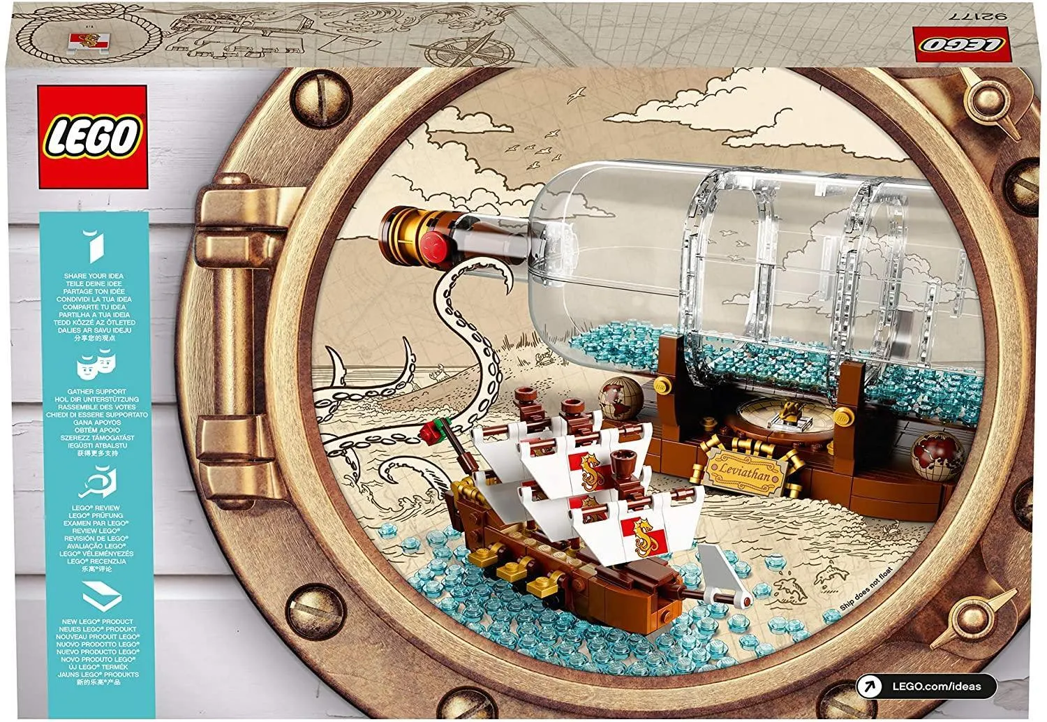 LEGO 92177 Ideas Ship in a Bottle