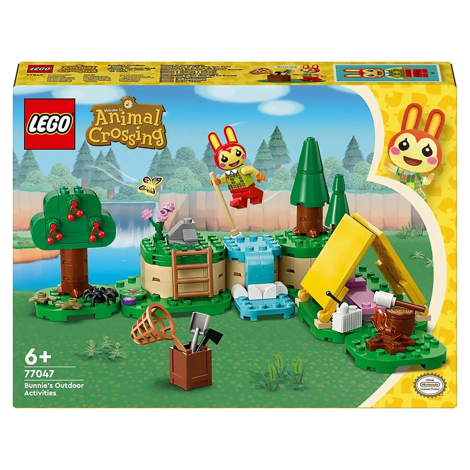 LEGO ANIMAL CROSSING 77047 Bunnie's Outdoor Activities