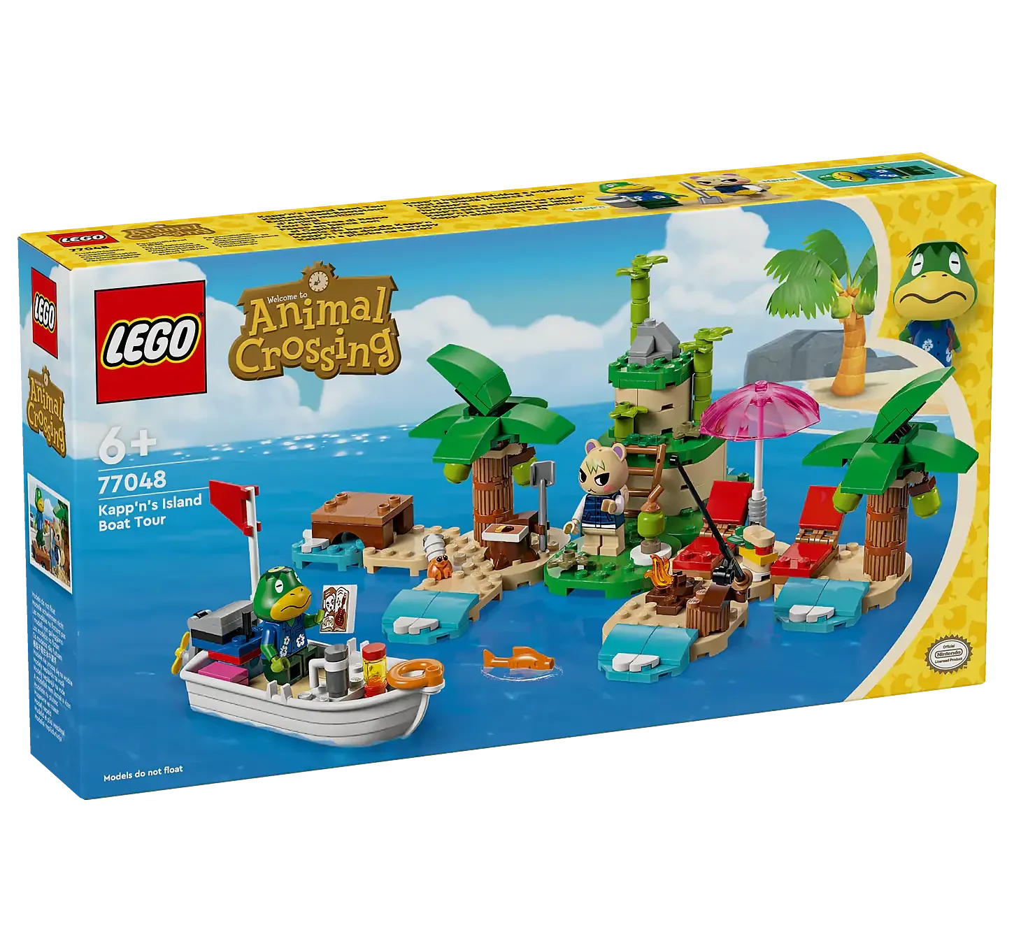 LEGO ANIMAL CROSSING 77048 Kapp'n's Island Boat Tour