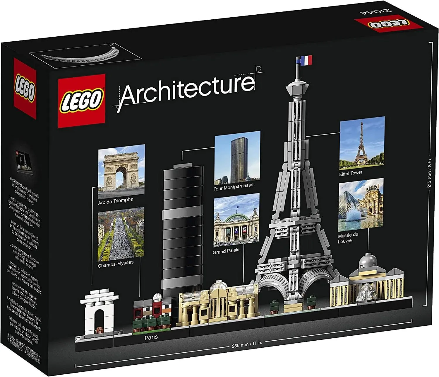 LEGO ARCHITECTURE 21044 Paris
