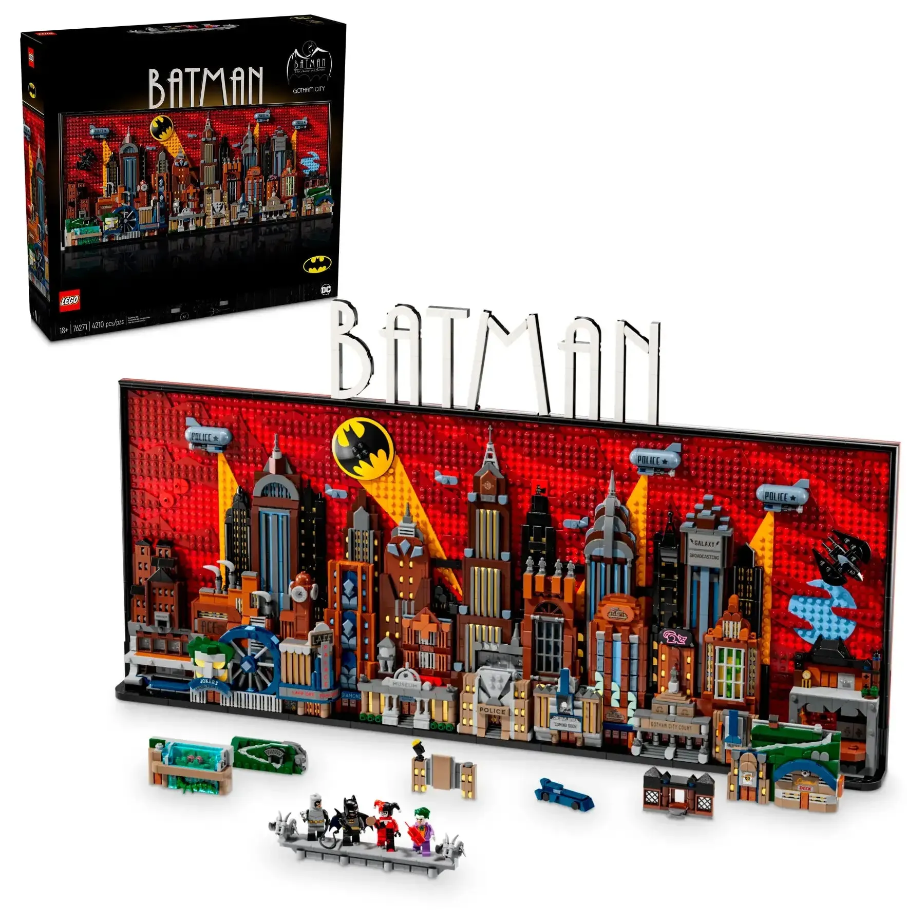 LEGO ART 76271 Batman The Animated Series Gotham City