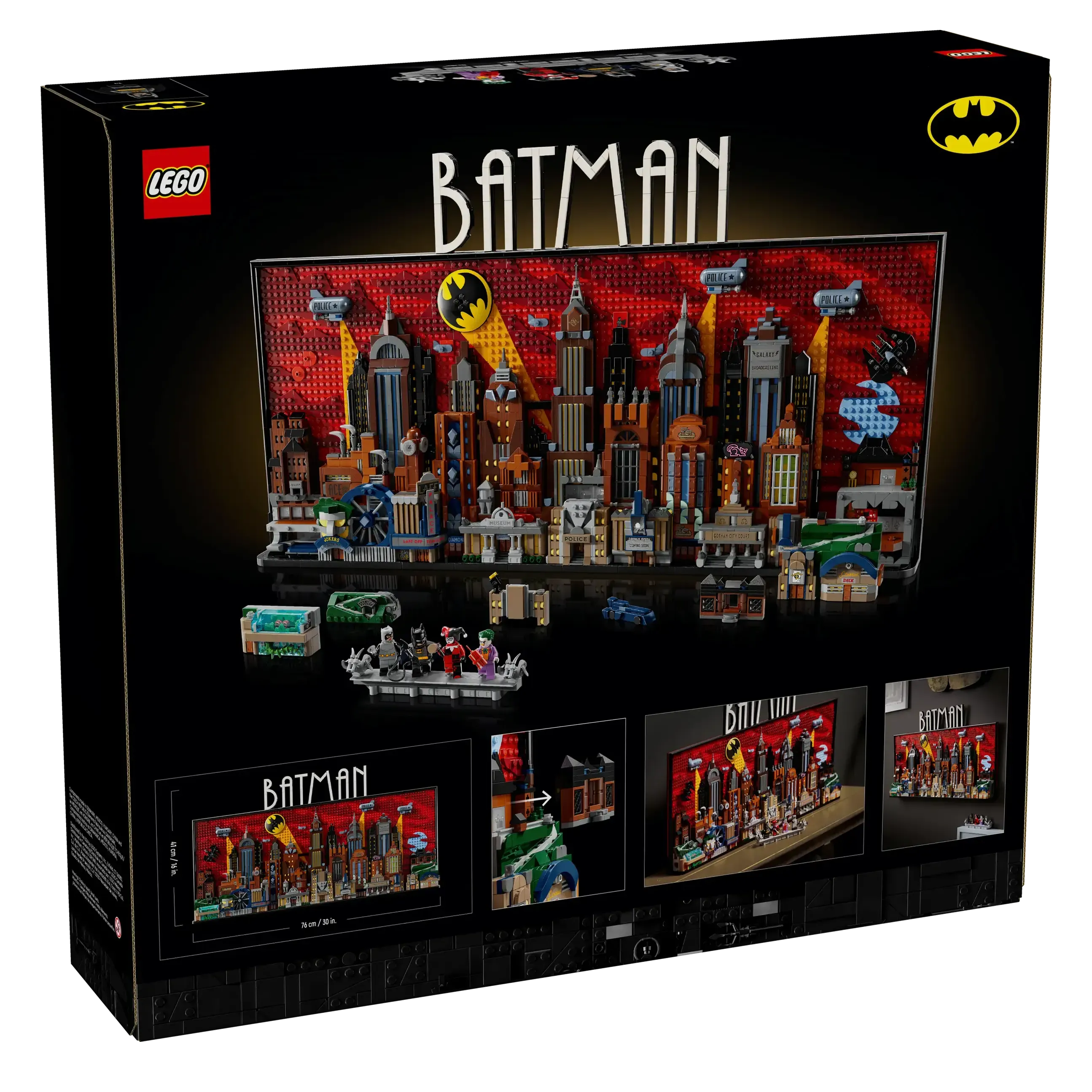 LEGO ART 76271 Batman The Animated Series Gotham City