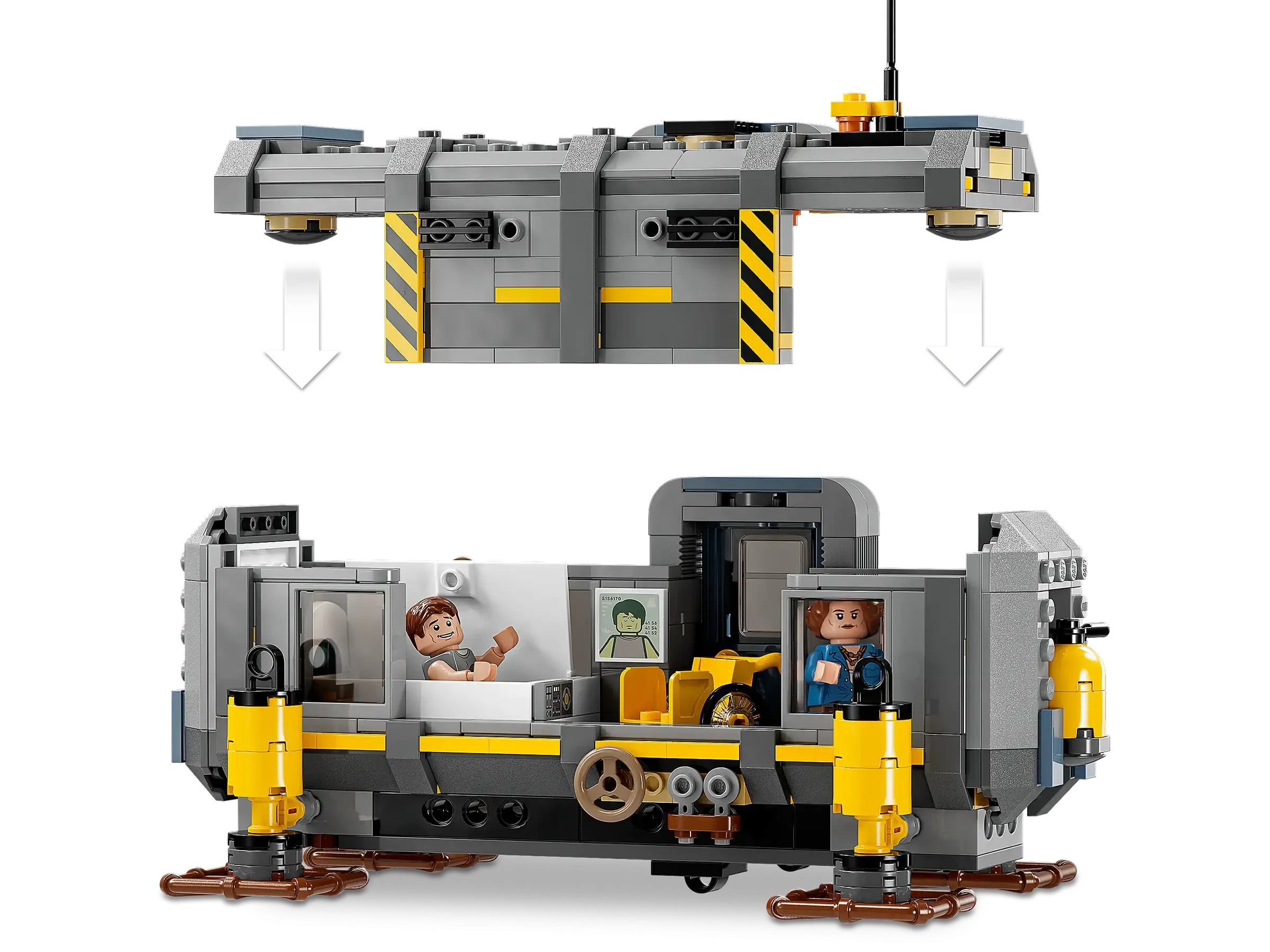 LEGO AVATAR 75573 Floating Mountains: Site 26 & RDA Samson