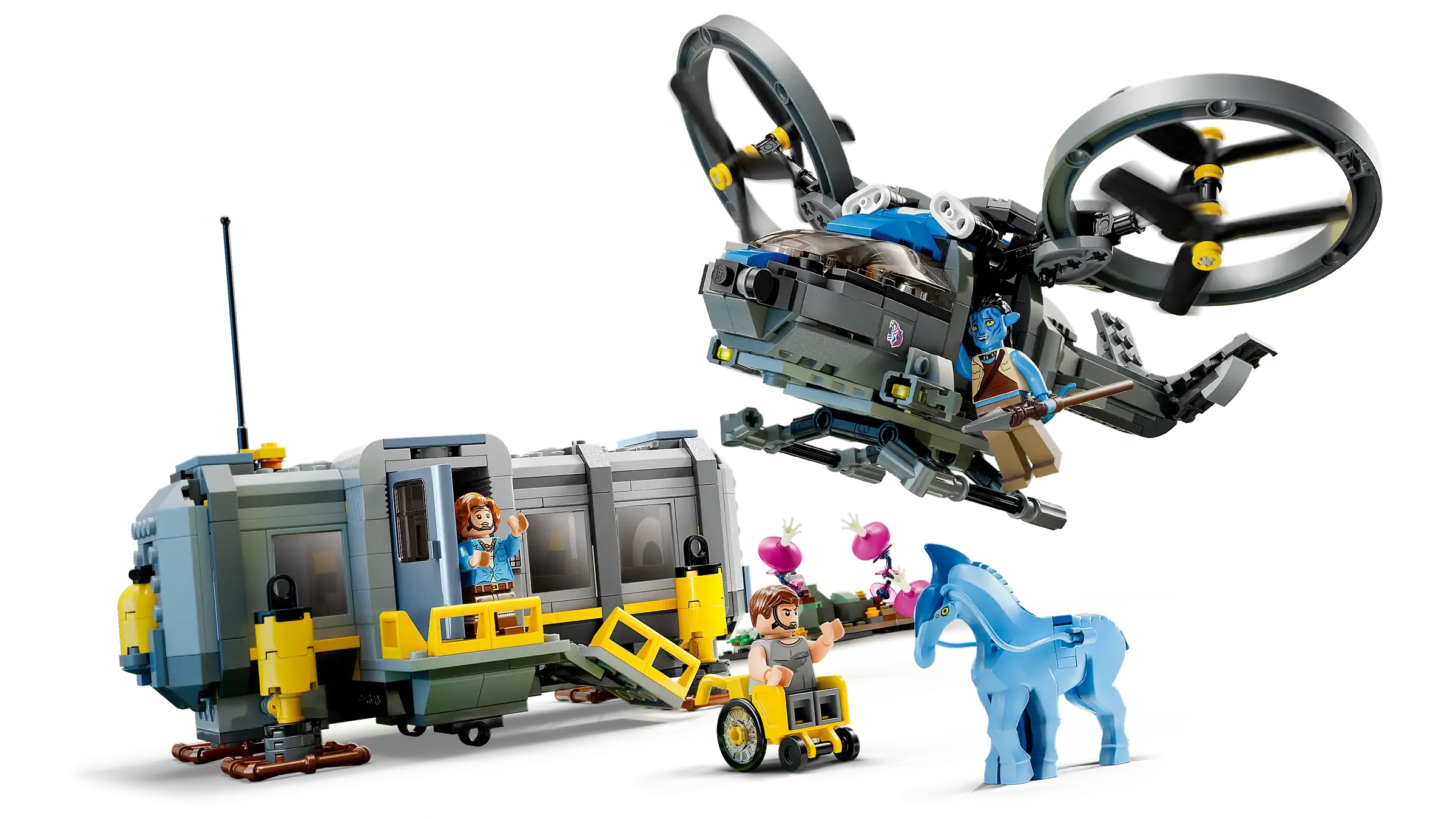 LEGO AVATAR 75573 Floating Mountains: Site 26 & RDA Samson