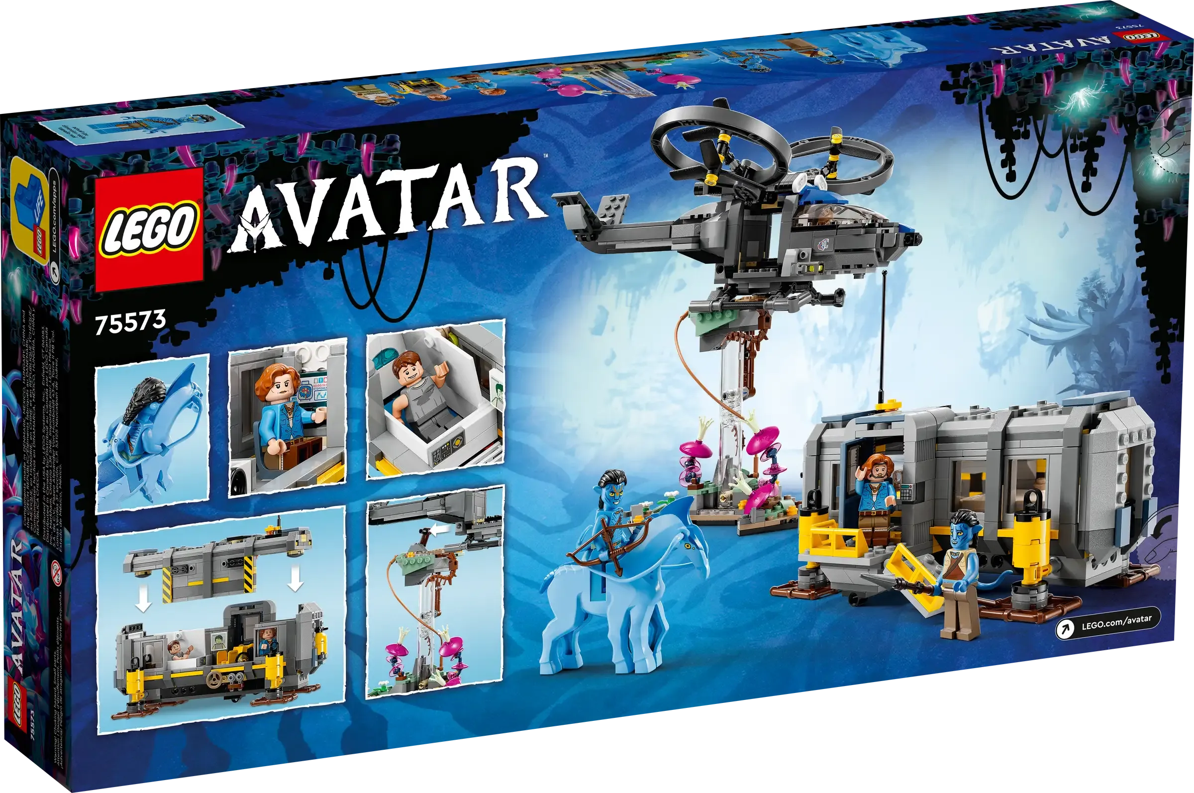 LEGO AVATAR 75573 Floating Mountains: Site 26 & RDA Samson
