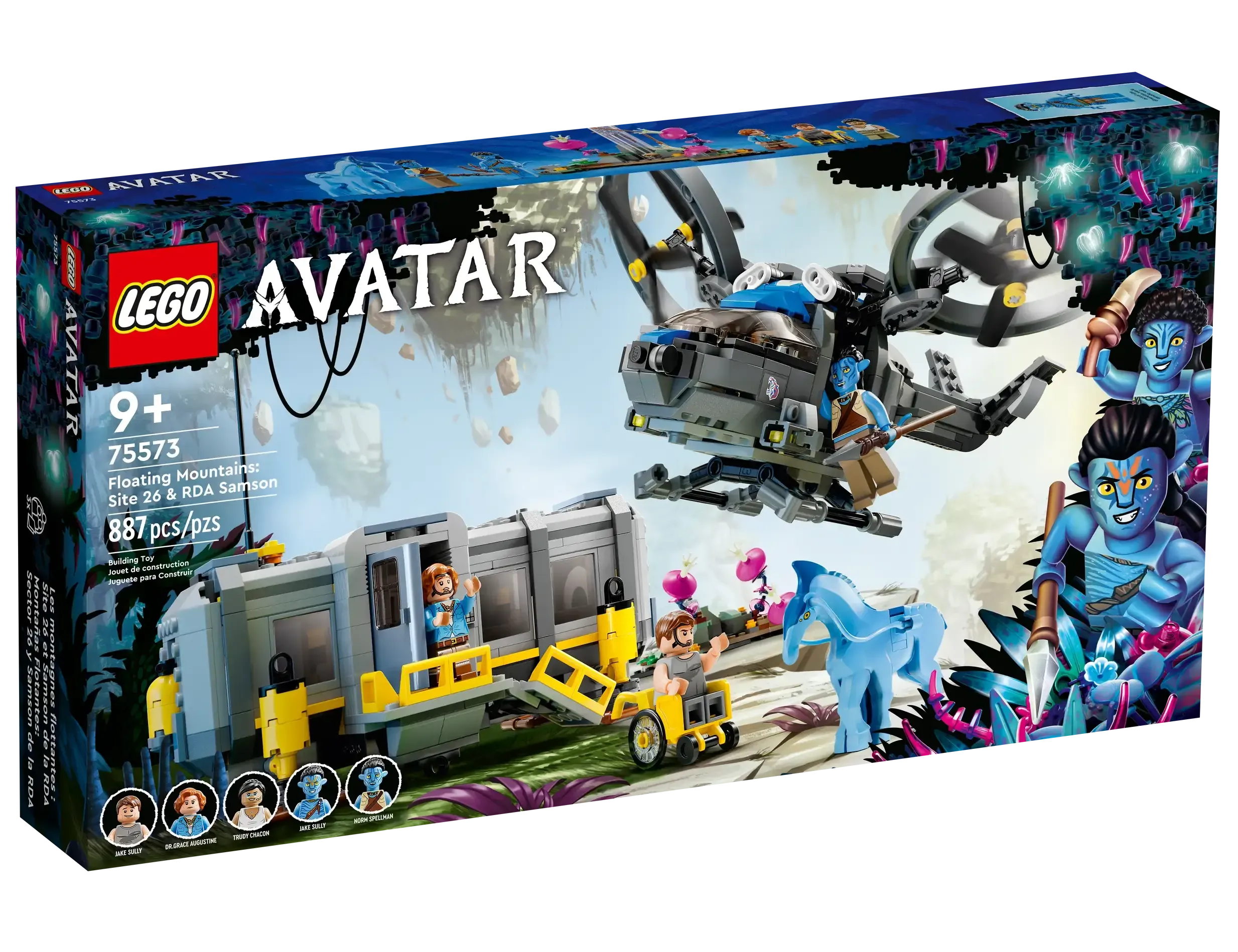 LEGO AVATAR 75573 Floating Mountains: Site 26 & RDA Samson