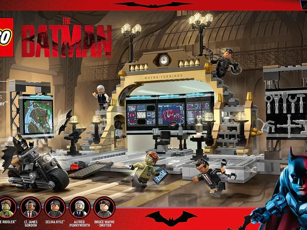 LEGO BATMAN 76183 Batcave The Riddler Face-off