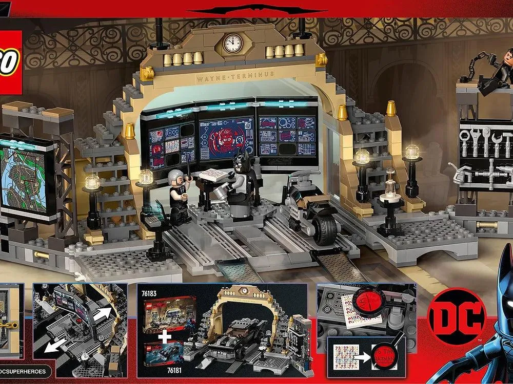 LEGO BATMAN 76183 Batcave The Riddler Face-off