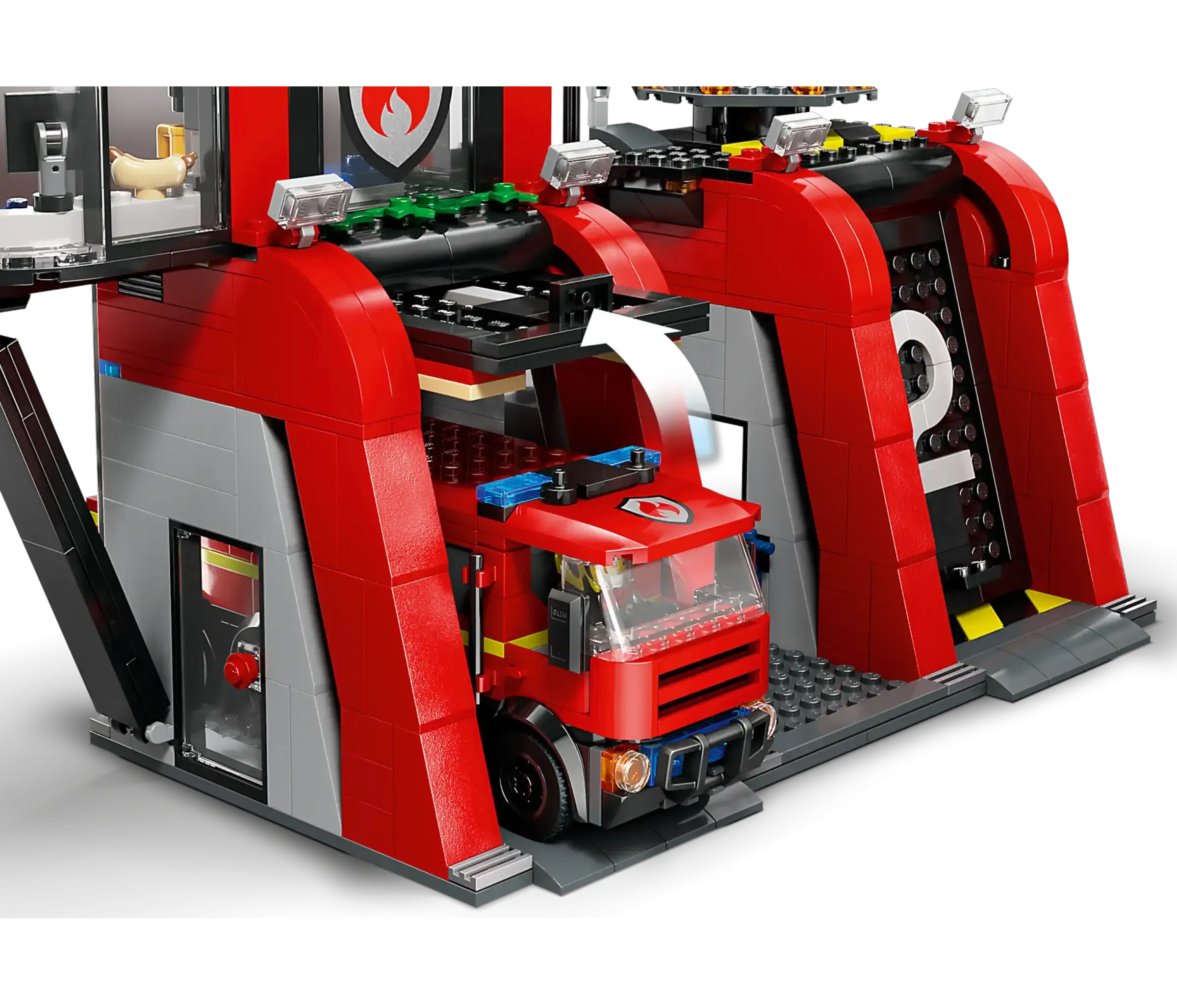 LEGO CITY 60414 Fire Station with Fire Truck