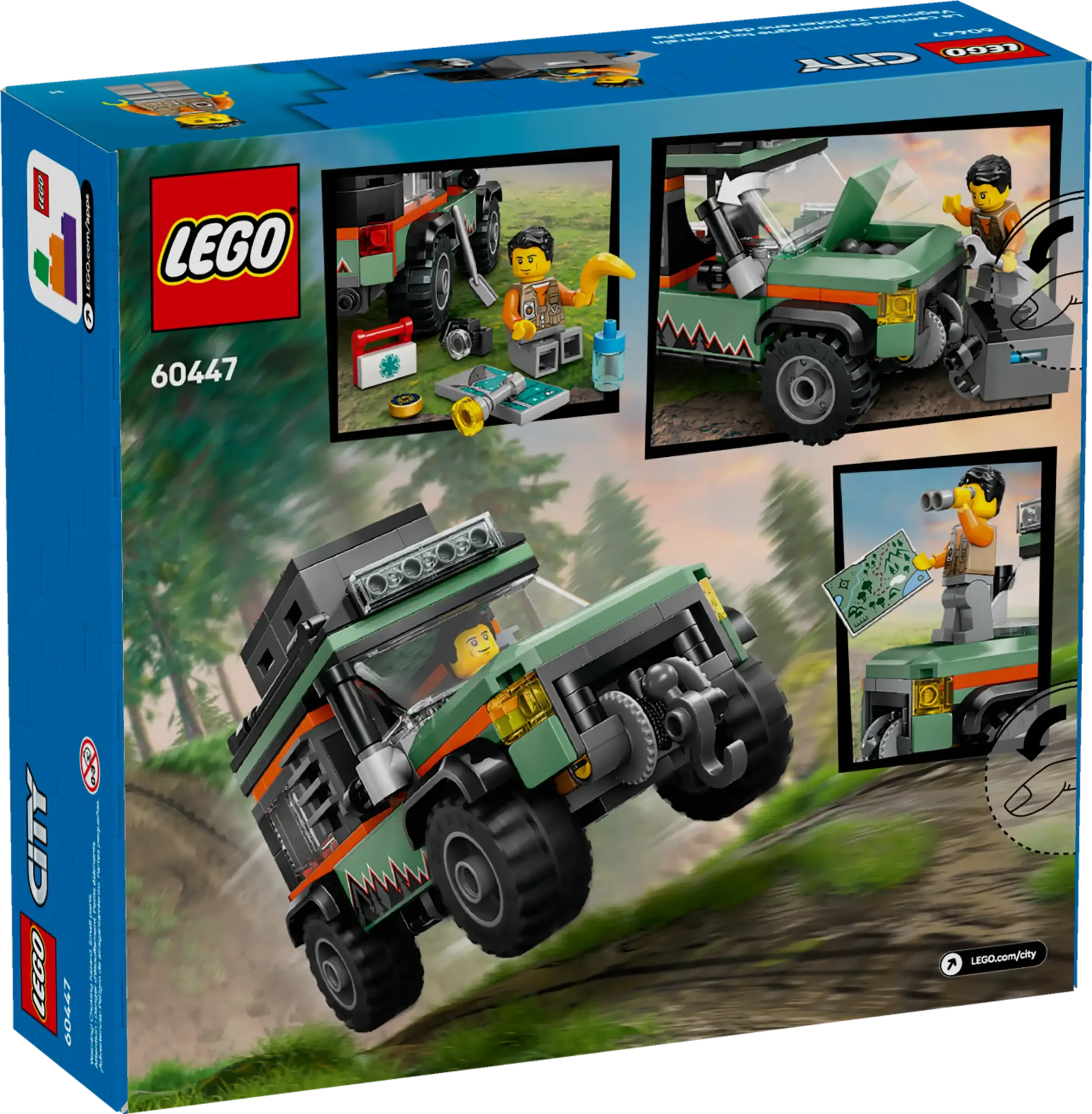 LEGO City 60447 Off-Road 44 Mountain Truck