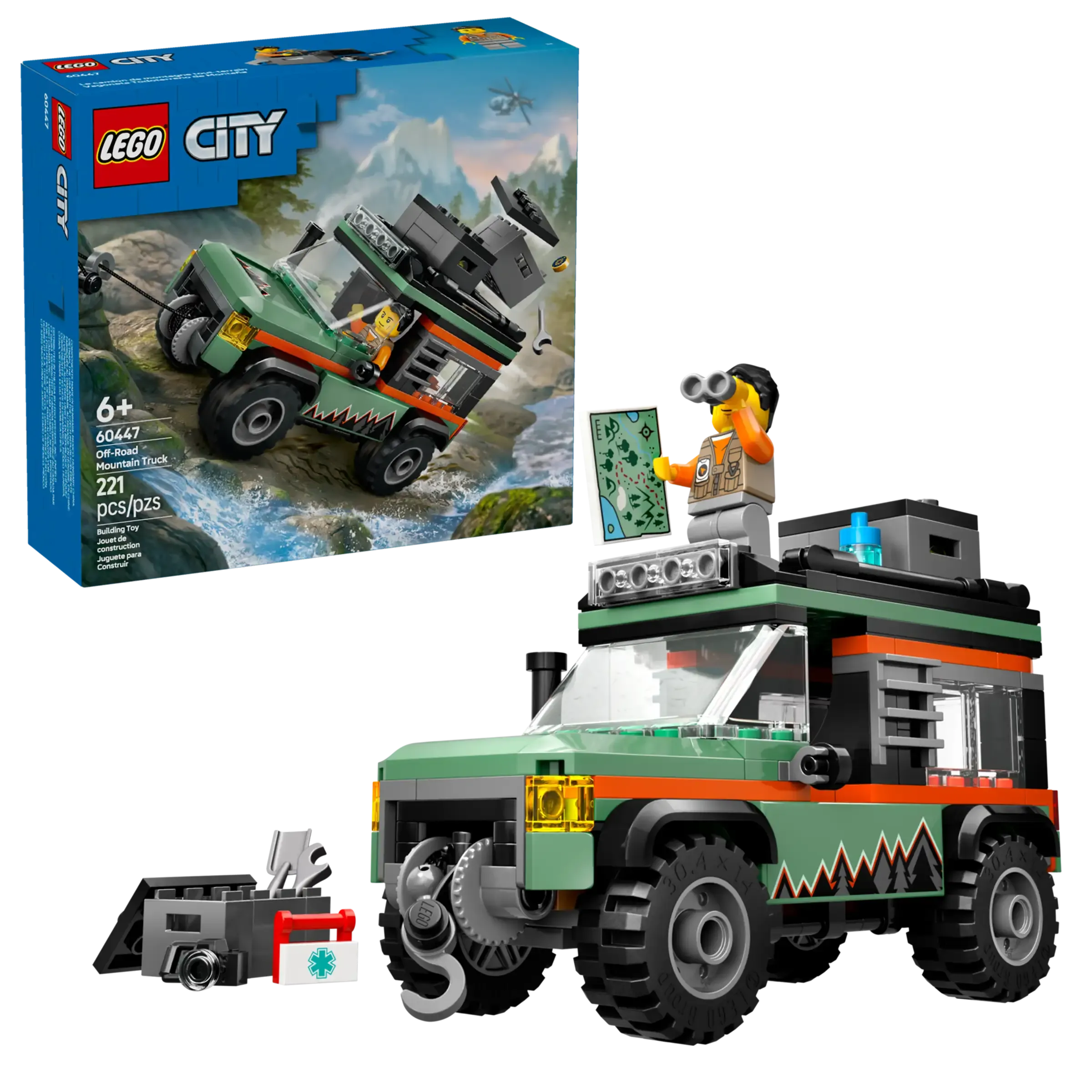 LEGO City 60447 Off-Road 44 Mountain Truck