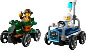 LEGO CITY 60459 Aeroplane vs. Hospital Bed Race Car Pack