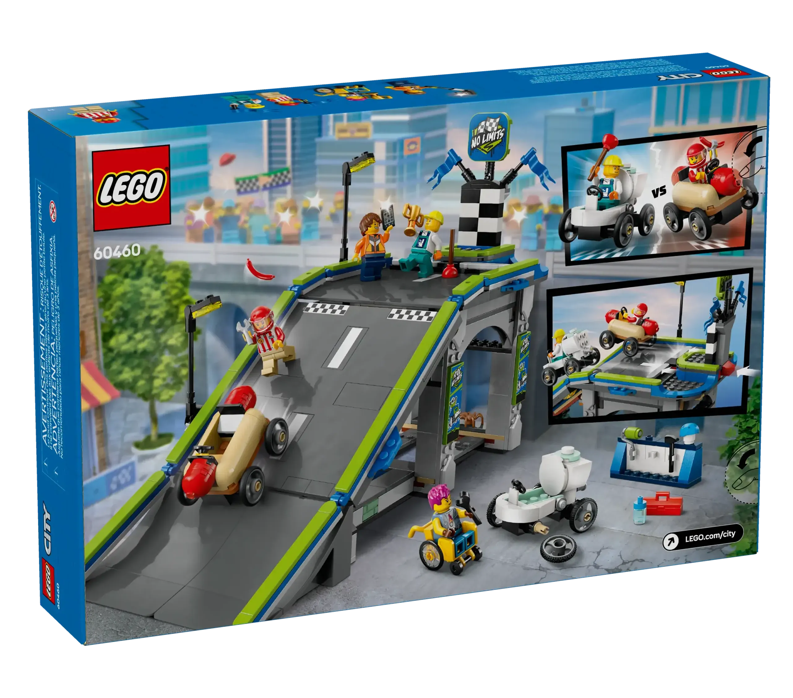 LEGO CITY 60460 No Limits: Race Car Ramp Track